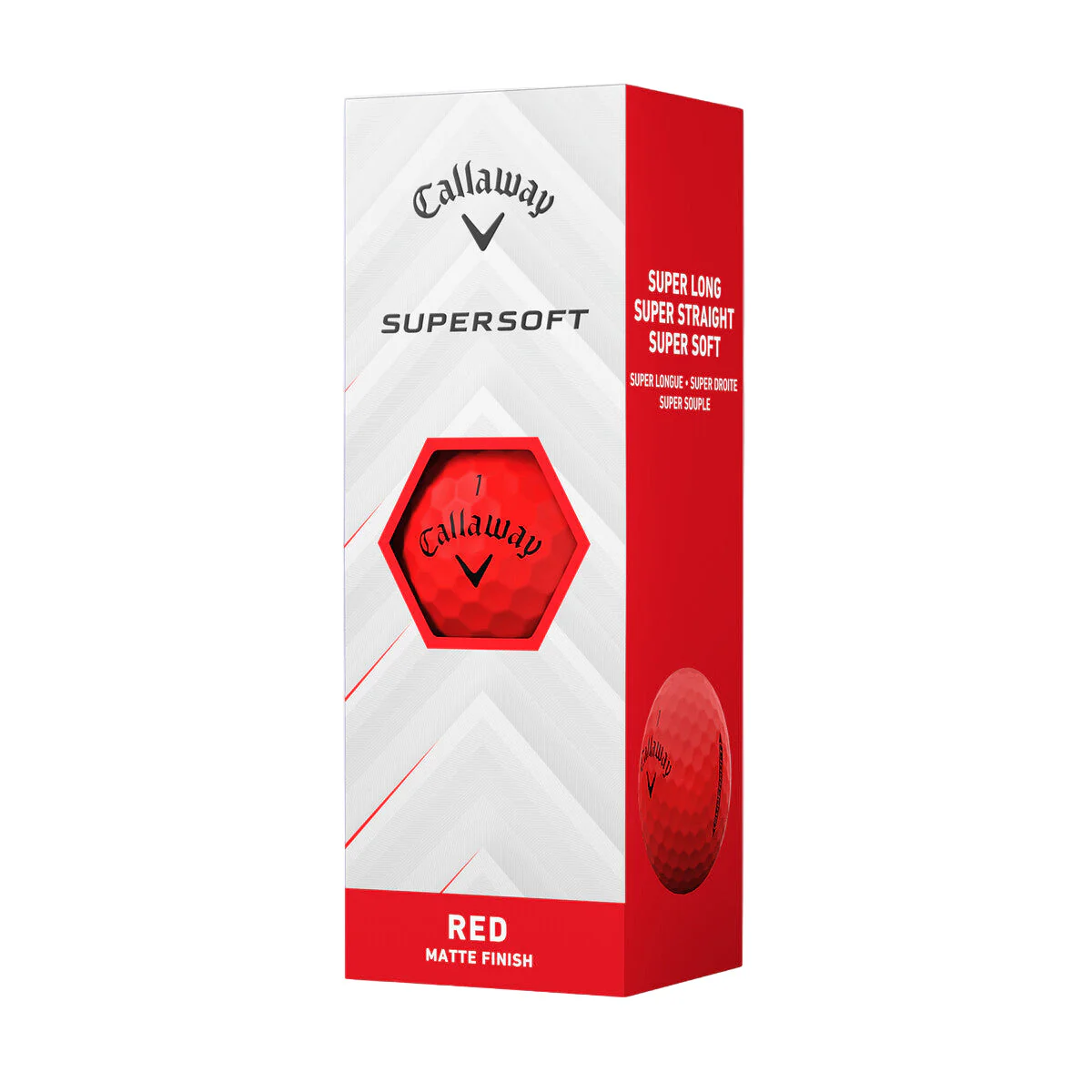 Callaway Supersoft Matte Red 2025 Golf Balls - Image 4