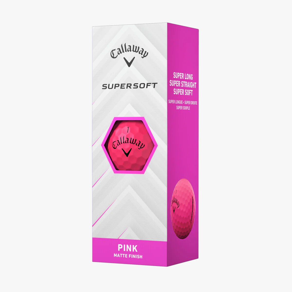 Callaway Supersoft Matte Pink 2025 Golf Balls - Image 4