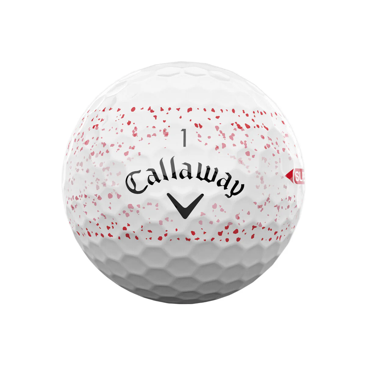 Callaway Supersoft Splatter 360 Red 2025 Golf Balls - Image 3