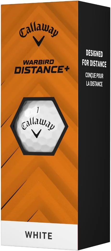 Callaway Warbird Distance + White 2025 Golf Balls - Image 4