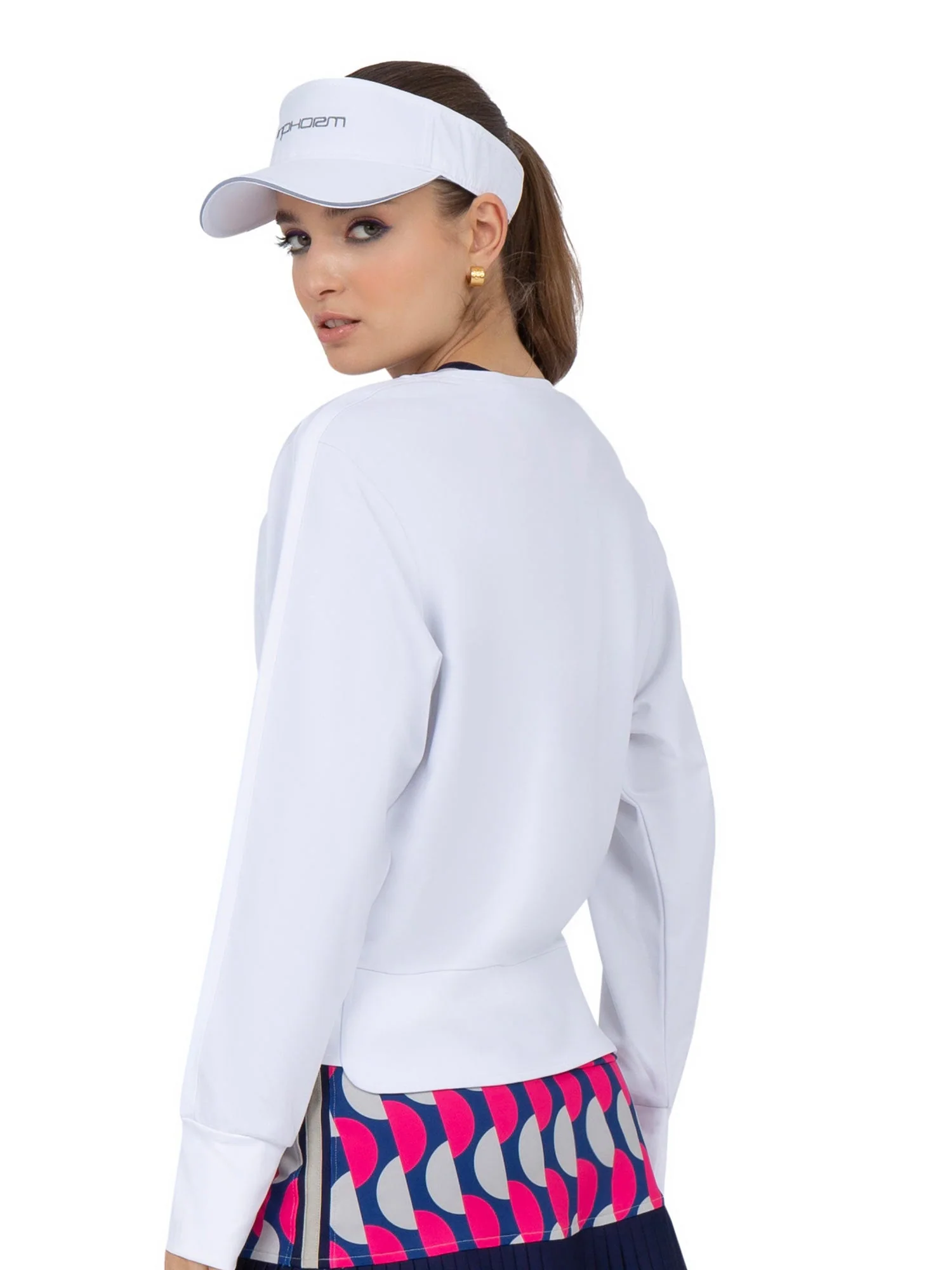 Camila Performance Sweatshirt - Pickleball Print - Image 3