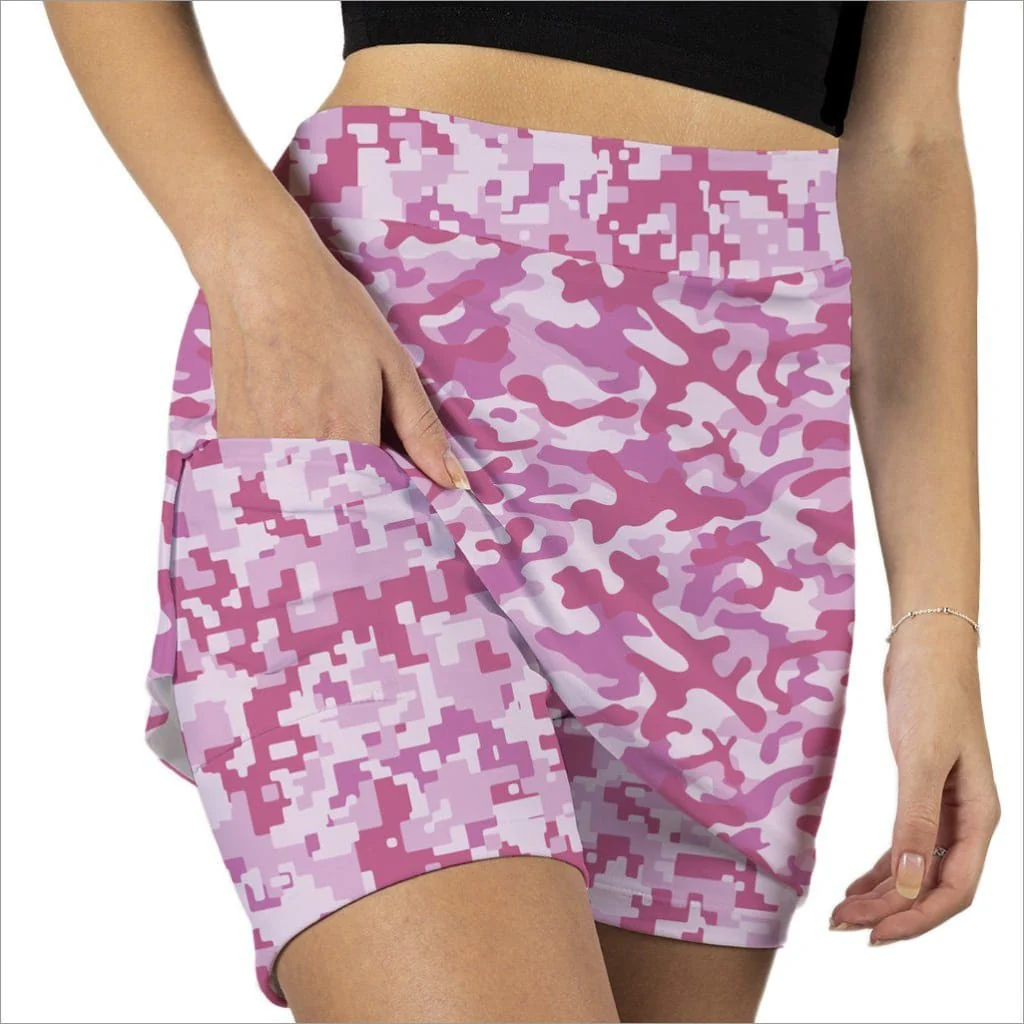 CAMO PINK SKORT - Image 3