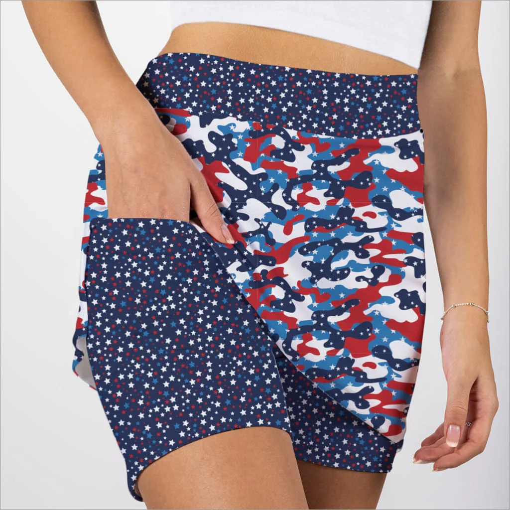 CAMO USA SKORT - Image 2