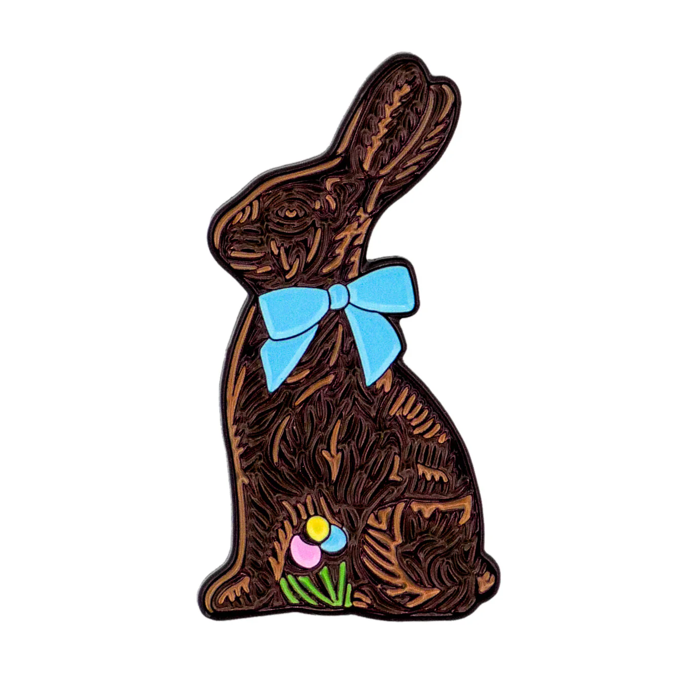 Chocolate Bunny Ball Marker
