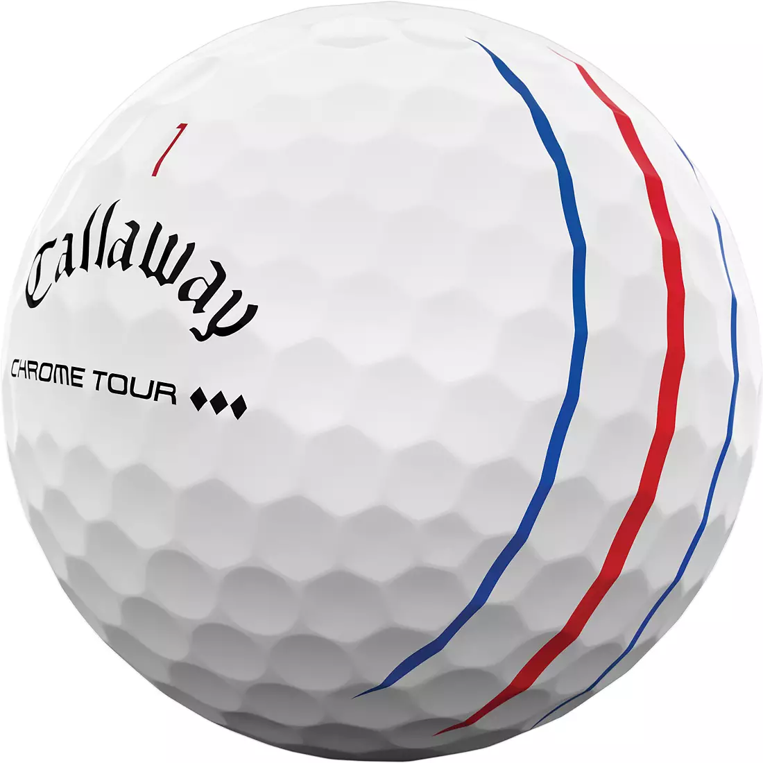 Callaway Chrome Tour Triple Diamond Triple Track White 2025 Golf Balls - Image 2