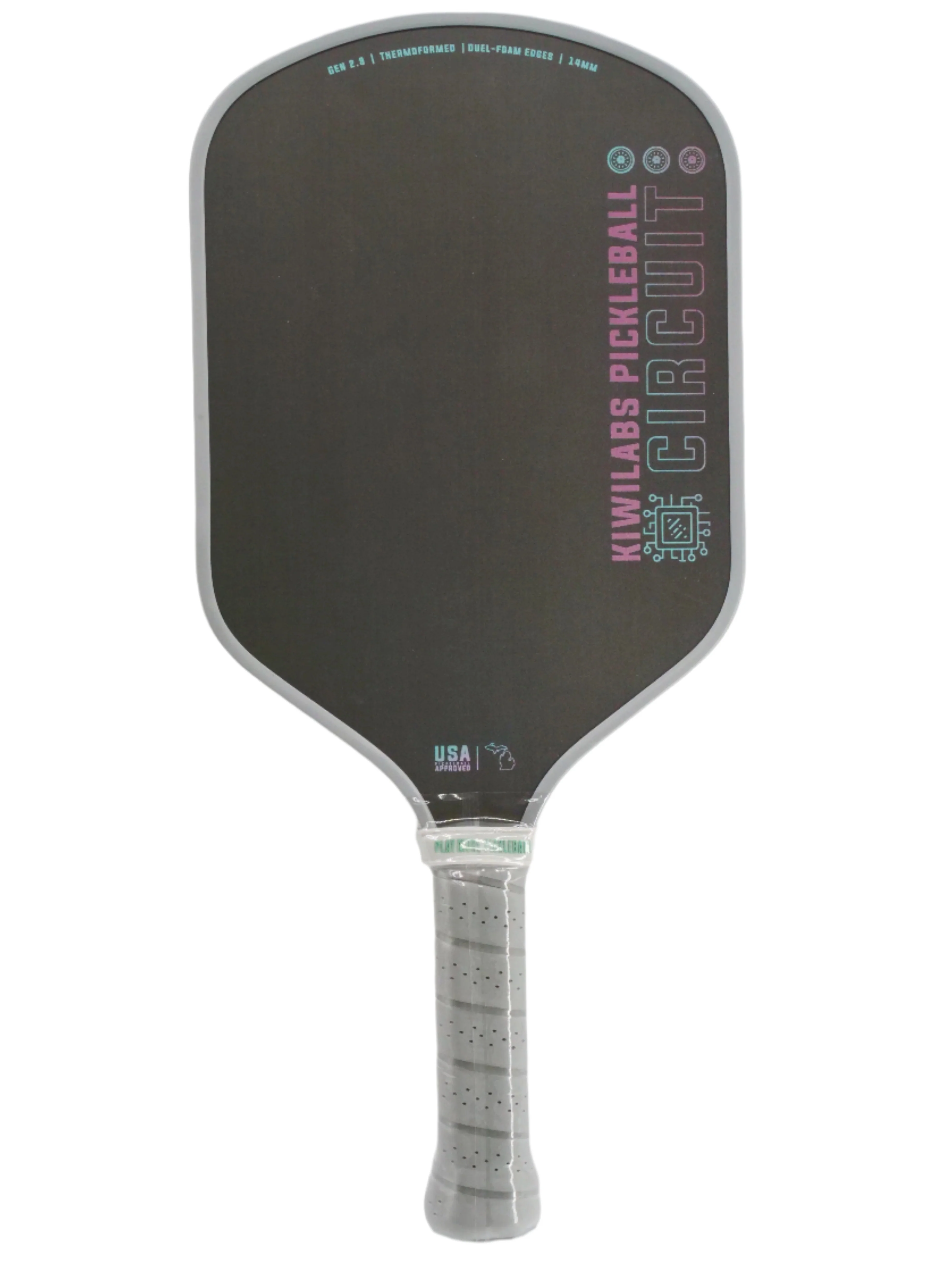 Circuit Dual-Foam Pickleball Paddle From KiwiLabs Pickleball | t700 Thermoformed Carbon Fiber - Image 2