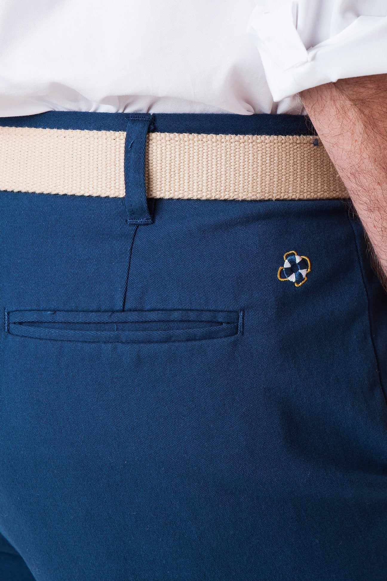 Cisco Short Stretch Twill Nantucket Navy - Image 2