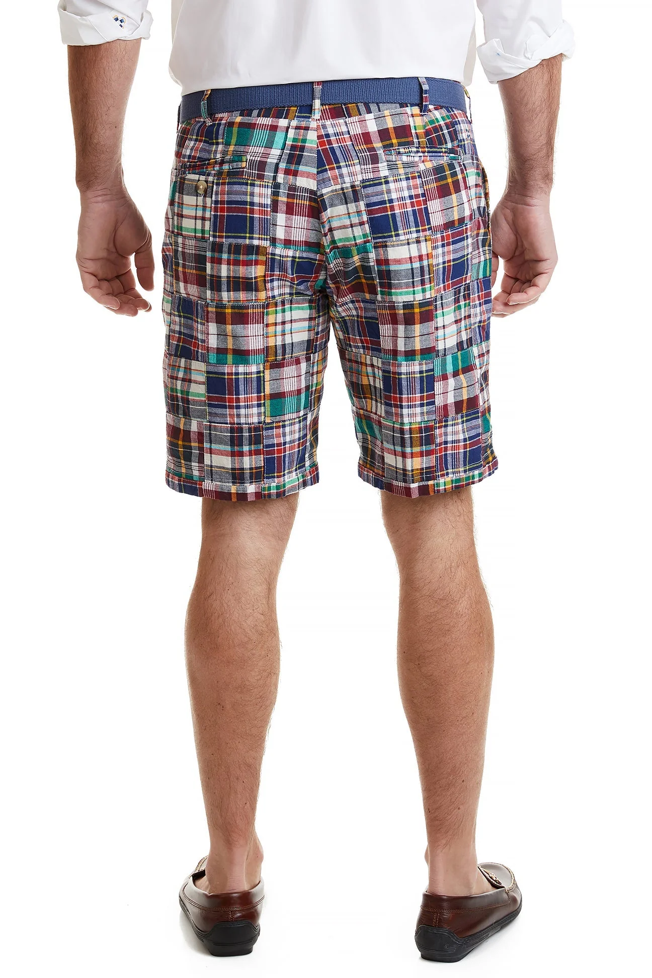 Cisco Short Stretch Twill Rockport Patch Madras - Image 3