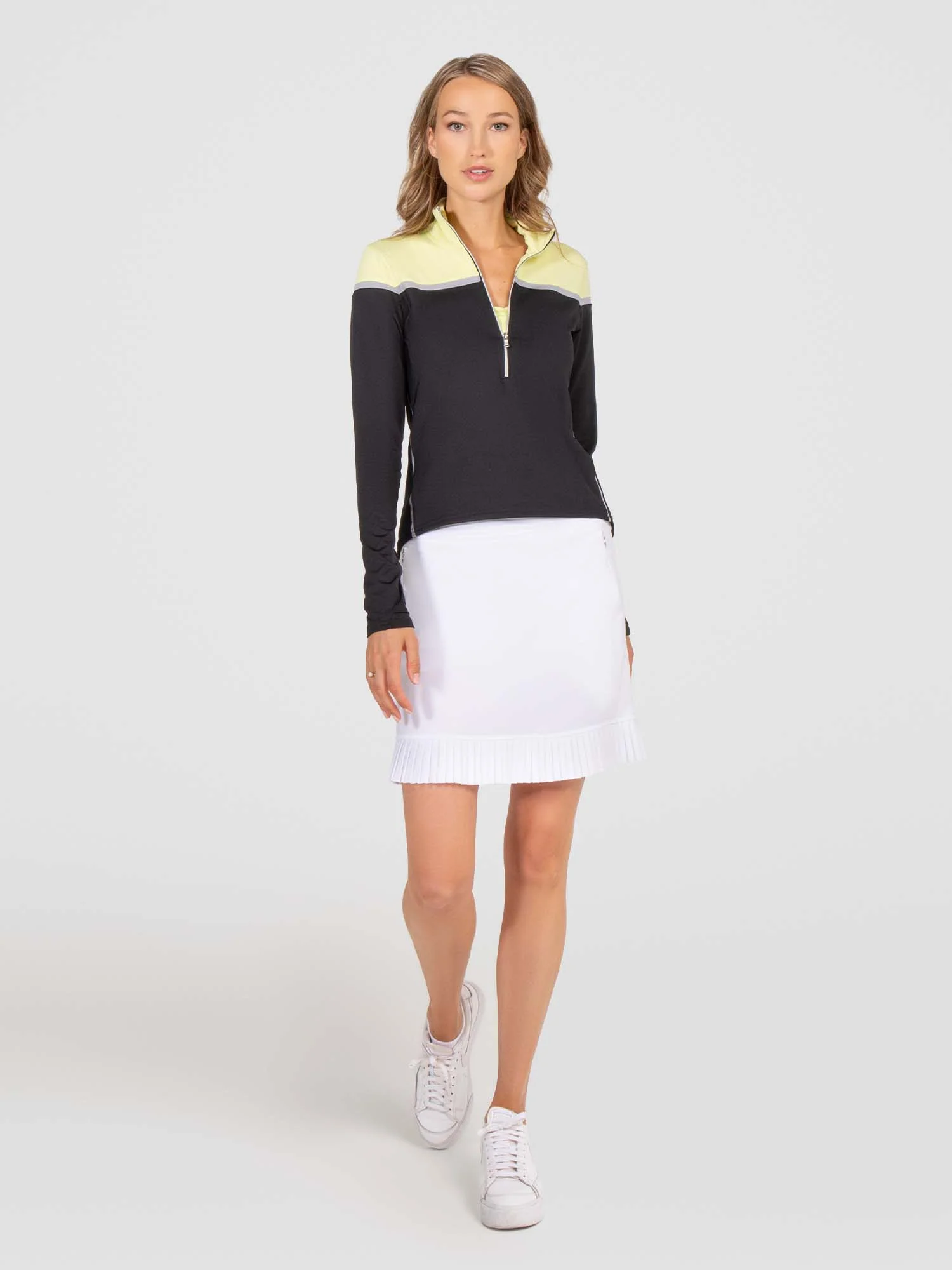 Cleo 17" Golf Skirt - White - Image 4