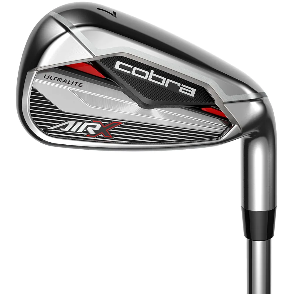 Cobra Men's 2022 Air-X Iron Set Right Hand Cobra Ultralite 50 Regular Flex Graphite 5-PW, SW
