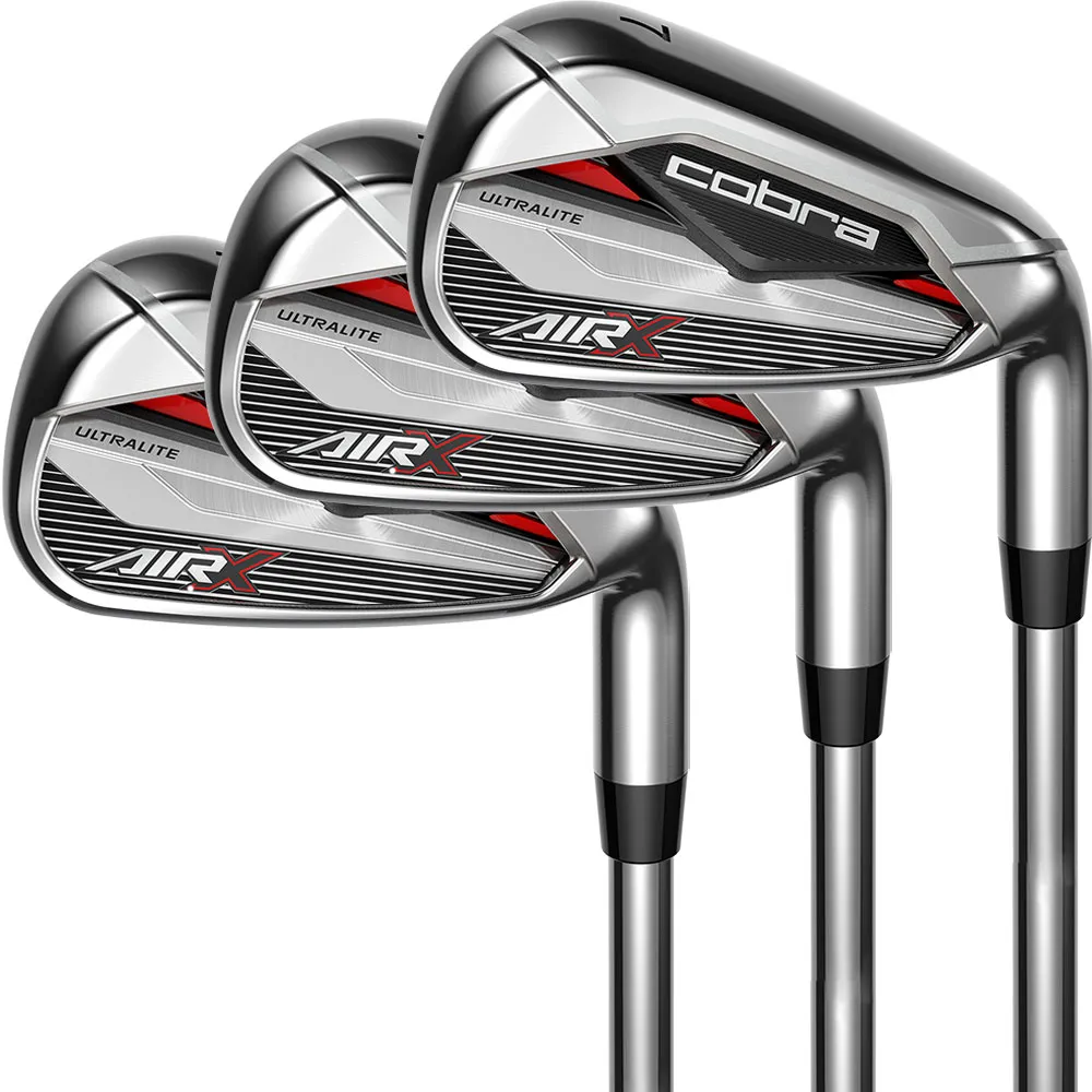 Cobra Men's 2022 Air-X Iron Set Right Hand Cobra Ultralite 50 Regular Flex Graphite 5-PW, SW - Image 2