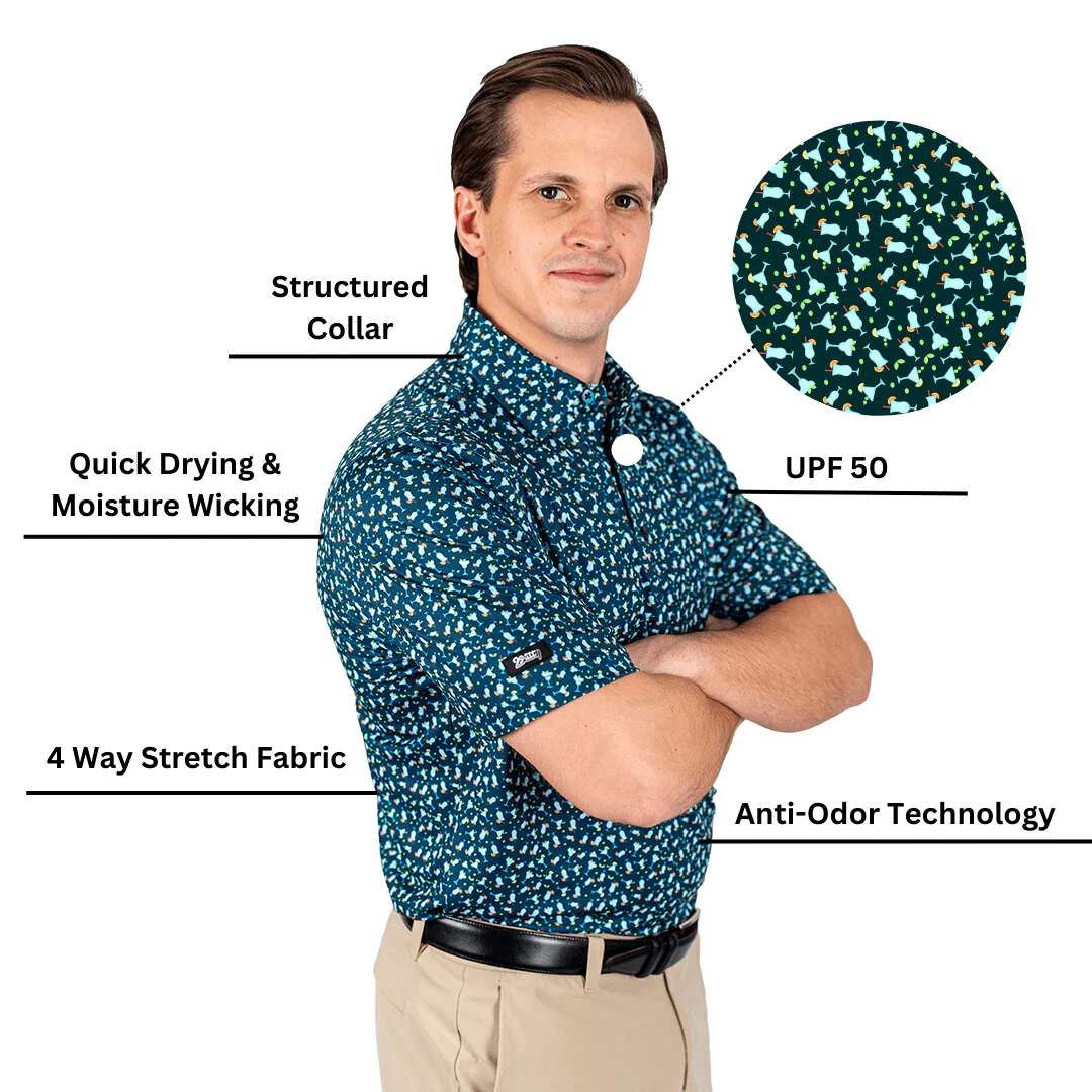 Cocktail Hour Men's Polo - Image 3