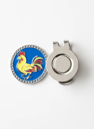 Cocky Rooster Ball Marker & Hat Clip - Image 2