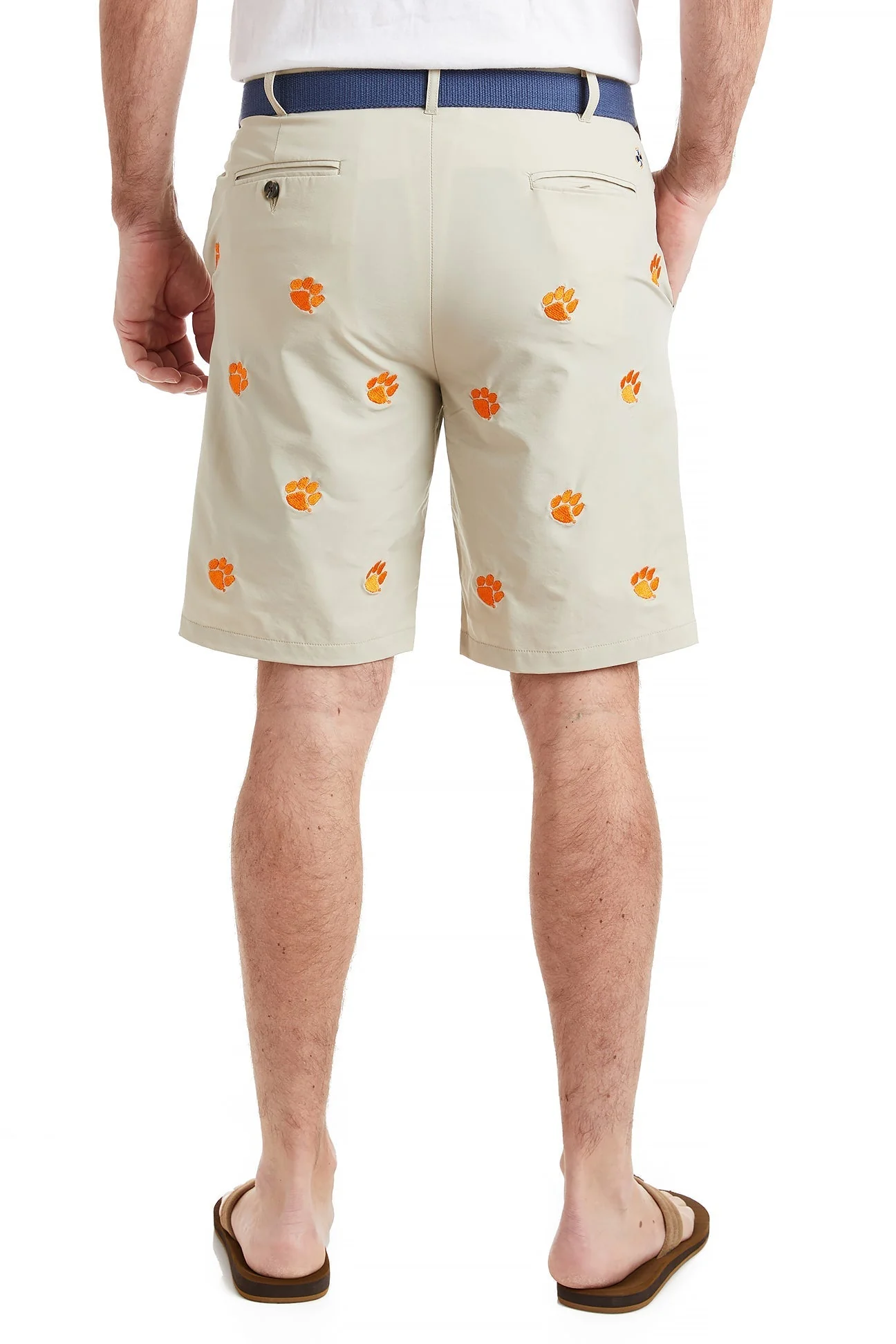 Collegiate ACKformance Short Khaki with Clemson - Image 4