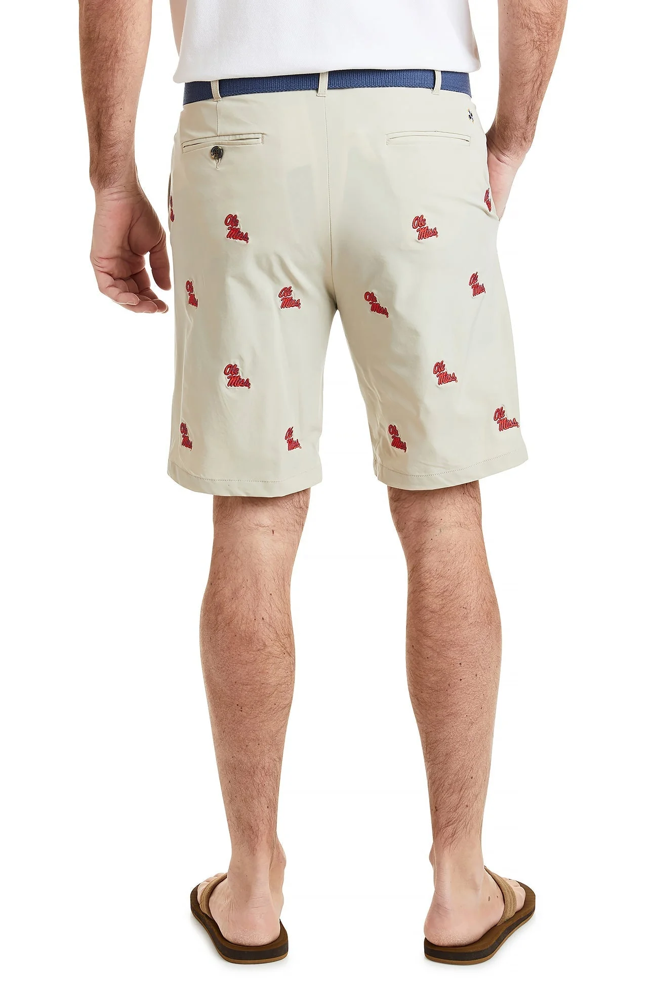 Collegiate ACKformance Short Khaki with Ole Miss - Image 4