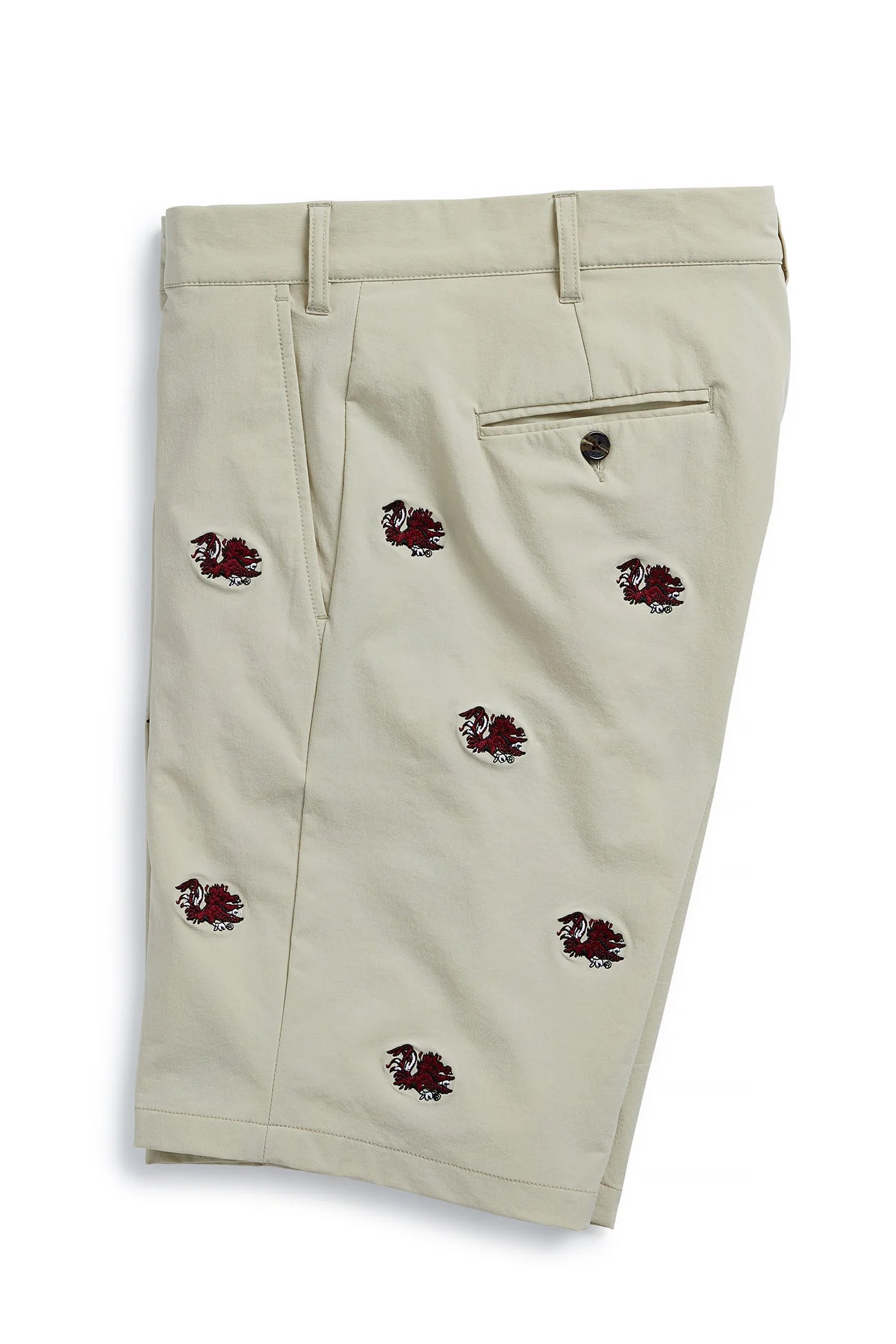 Collegiate ACKformance Short Khaki with University of South Carolina Gamecocks - Image 4