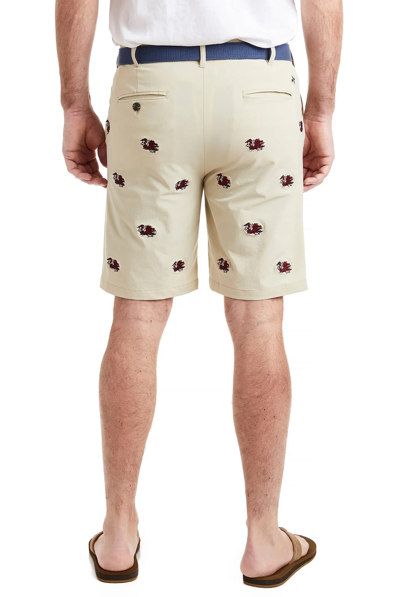 Collegiate ACKformance Short Khaki with University of South Carolina Gamecocks - Image 5