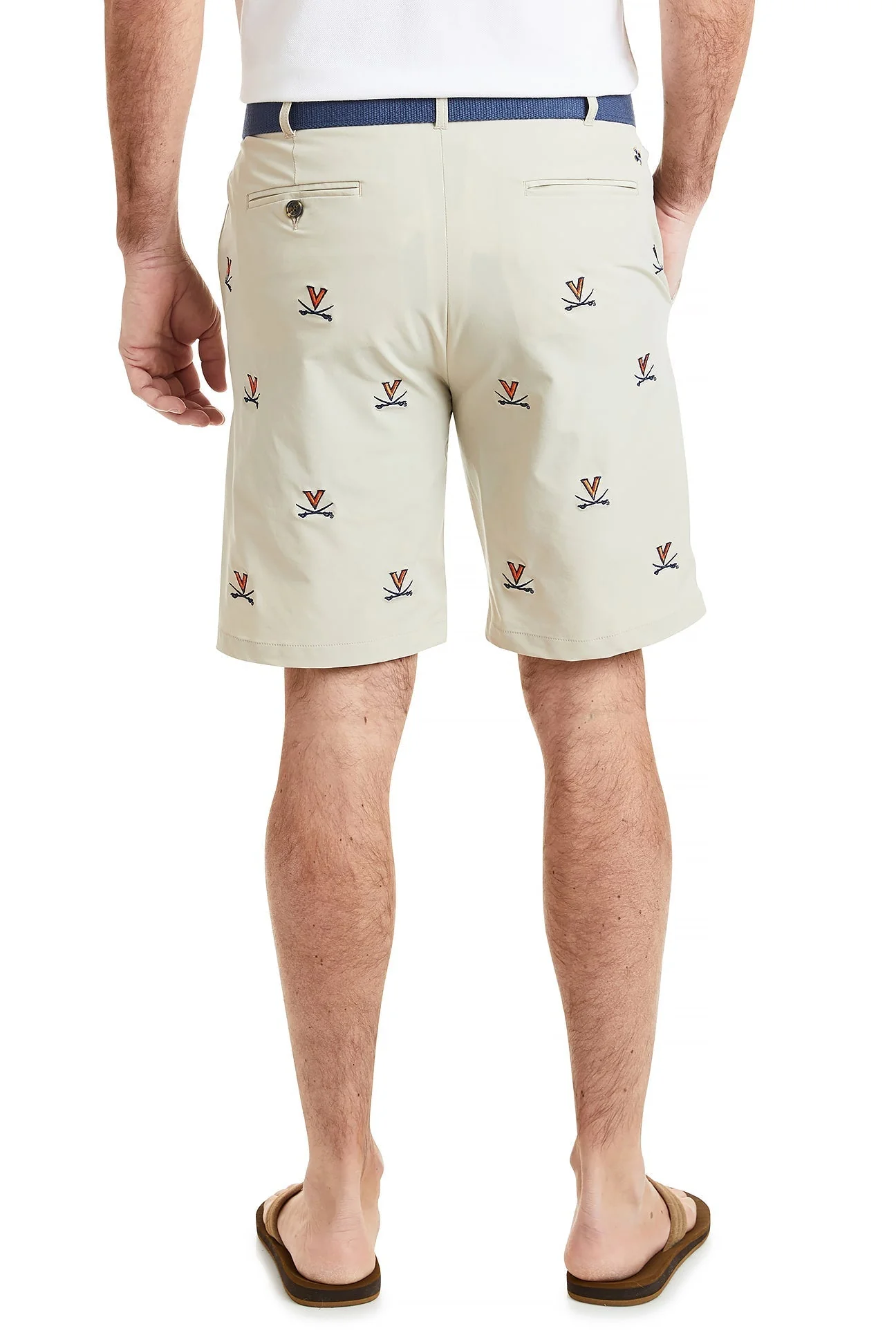 Collegiate ACKformance Short Khaki with UVA - Image 4