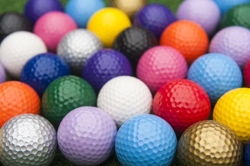 Color Mix of Golf Balls - New
