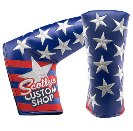 Scotty Cameron - 2019 Custom Shop USA Flag Stars & Stripes Blade Putter Headcover
