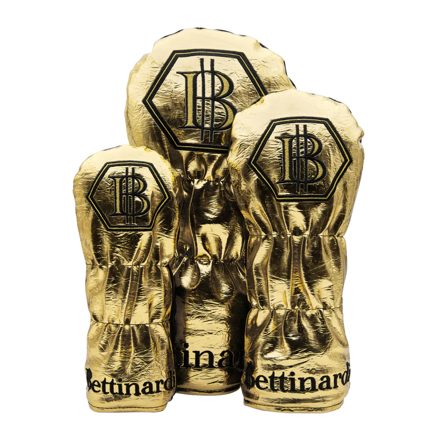 Bettinardi - 2025 Limited Release Black and Gold Multi Gangster Cat Wood Headcover Set - Image 2