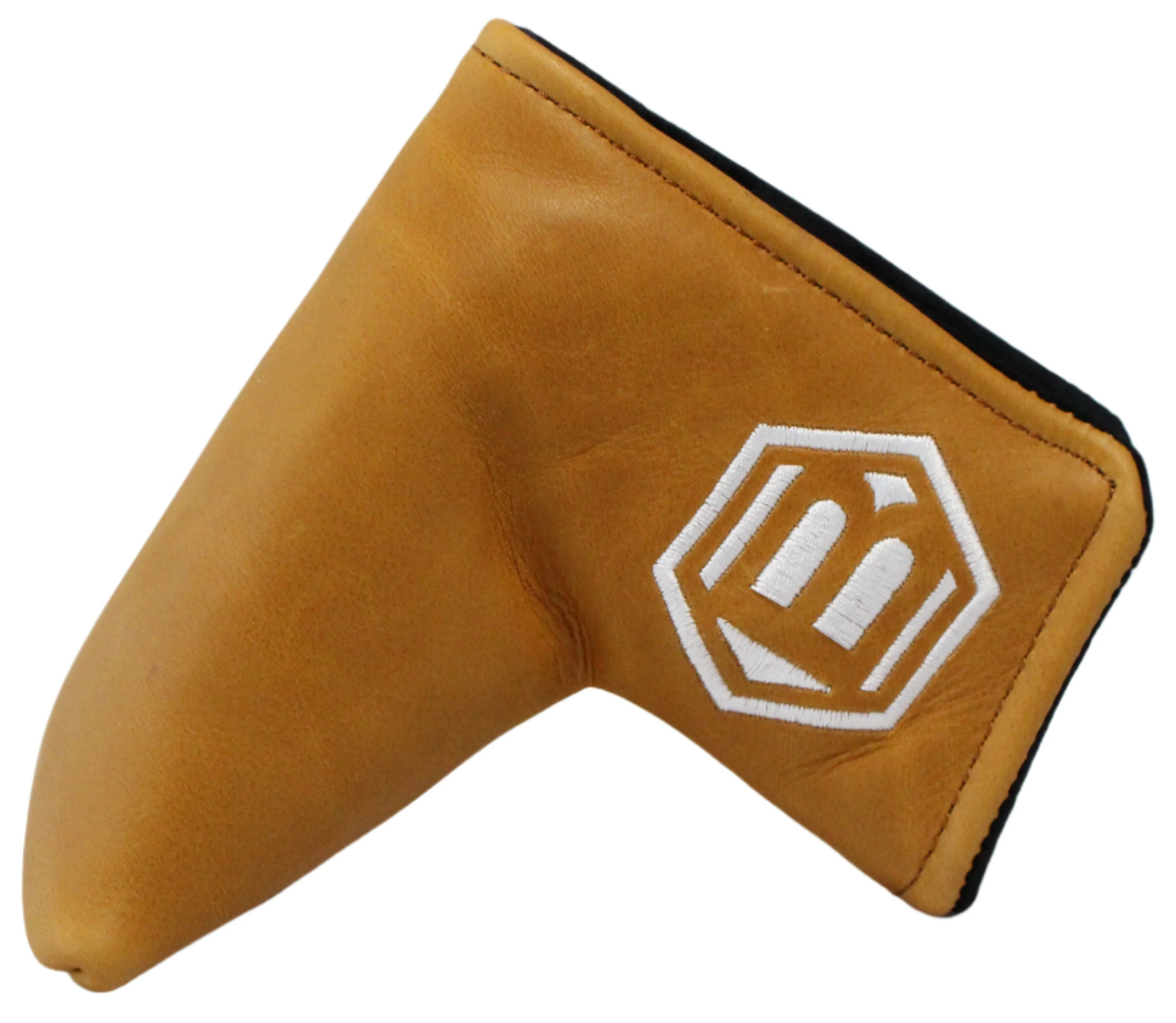 Bettinardi - 2020 Clean Leather Hex B Tan Blade Putter Headcover