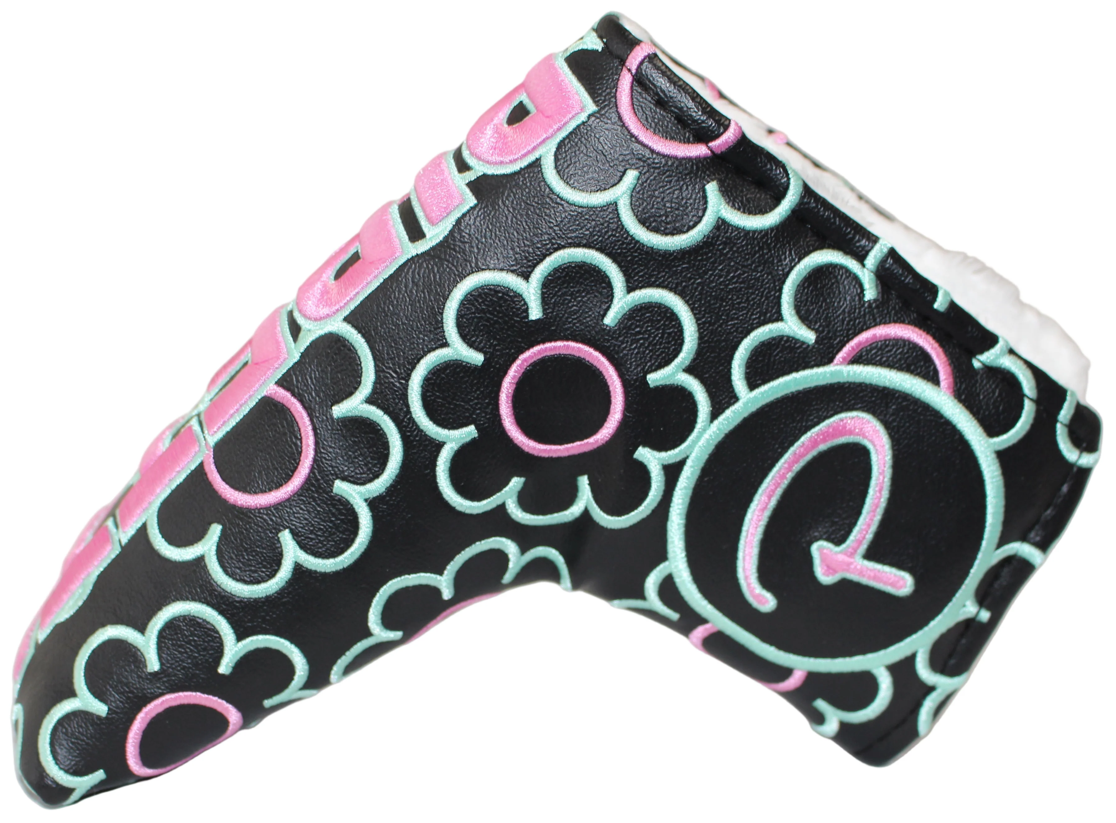 Piretti Limited Edition Psychadelic Black Blade Putter Headcover