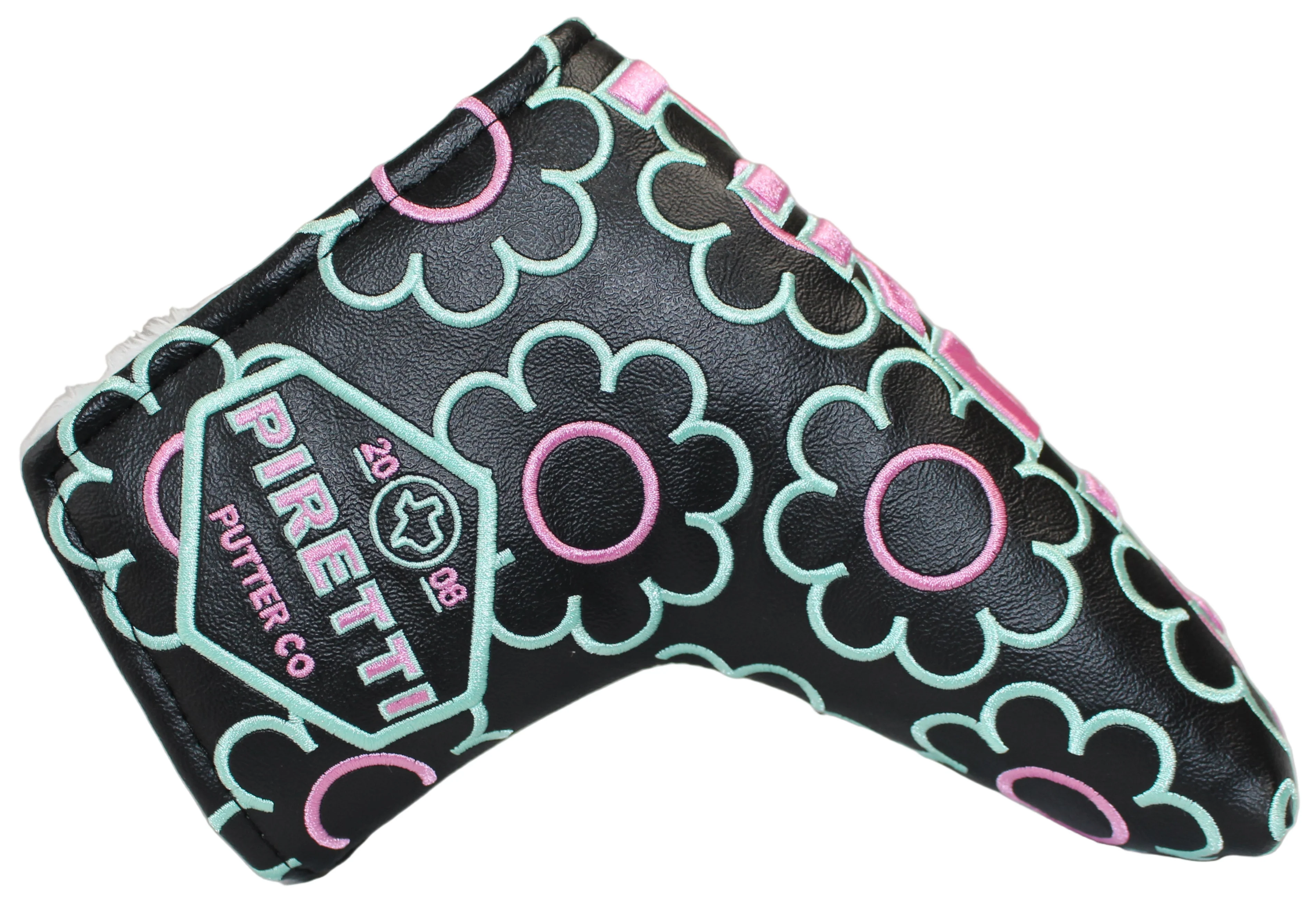 Piretti Limited Edition Psychadelic Black Blade Putter Headcover - Image 2