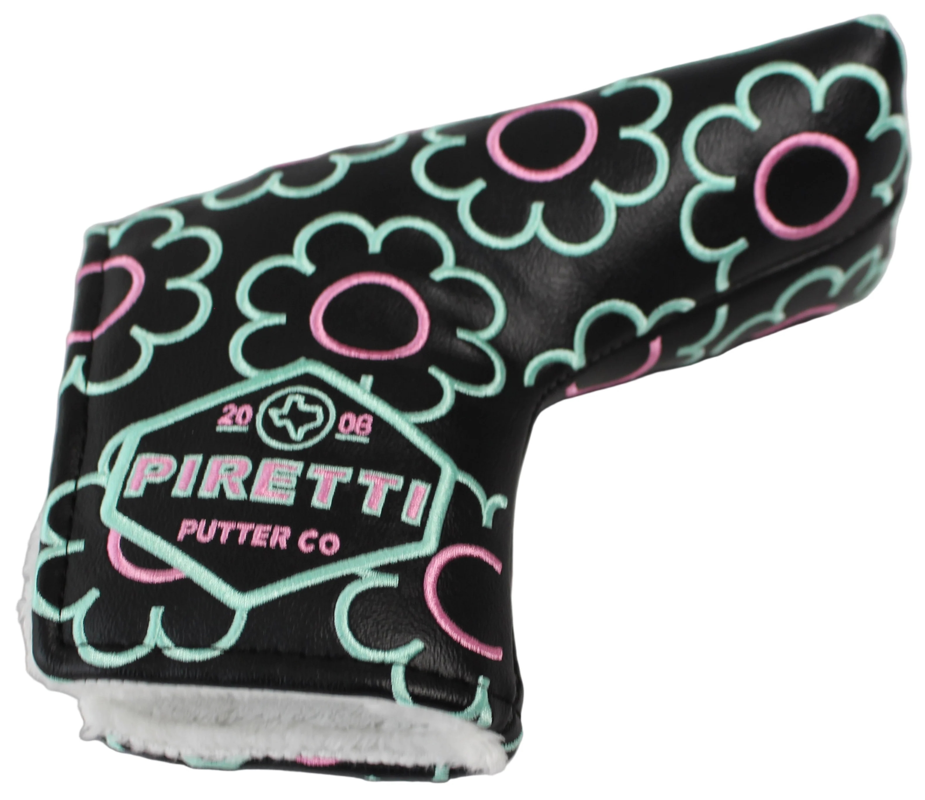 Piretti Limited Edition Psychadelic Black Blade Putter Headcover - Image 3