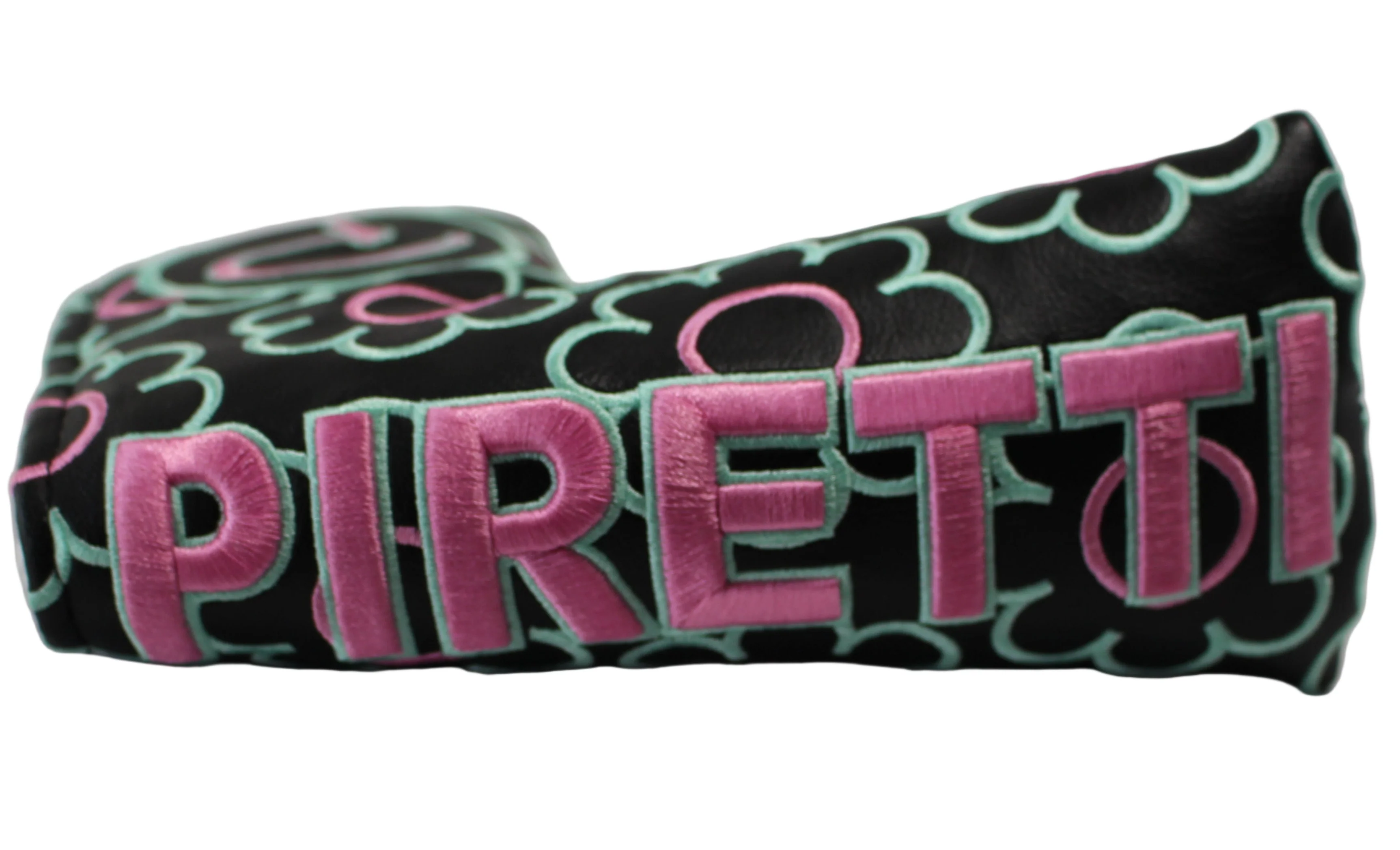 Piretti Limited Edition Psychadelic Black Blade Putter Headcover - Image 7