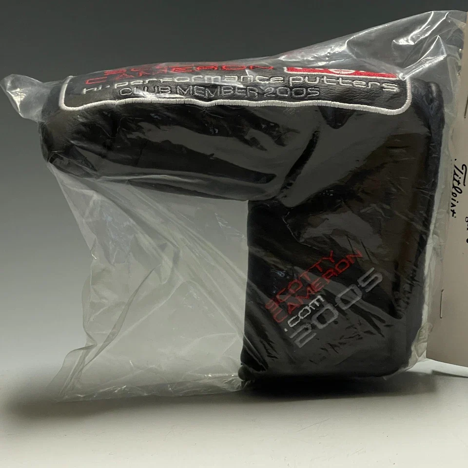 Scotty Cameron 2005 Hi-Performance Putters Club Cameron Black Headcover - Image 4