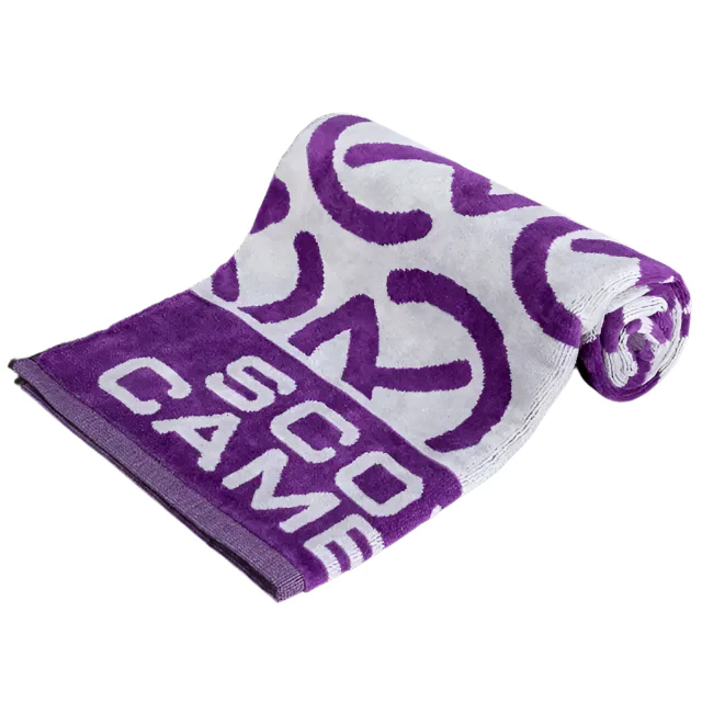 Scotty Cameron 2025 Dancing "Circle T" Purple Golf Towel - Image 2