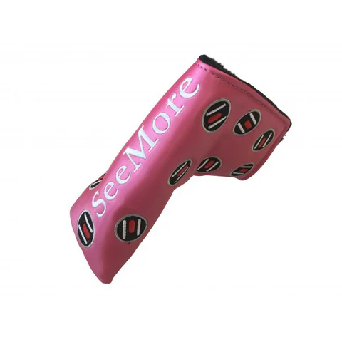 SeeMore - Pink w/ Floating RST Ball Marker Blade Putter Headcover