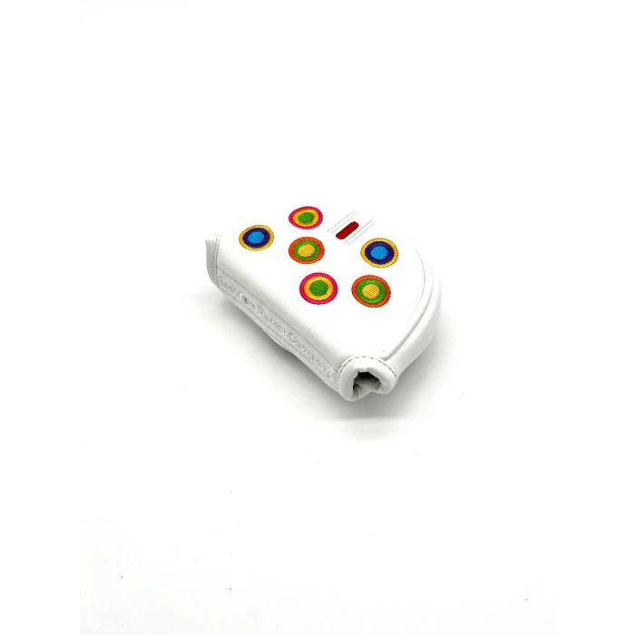 SeeMore - White Groovy Mallet Putter Headcover