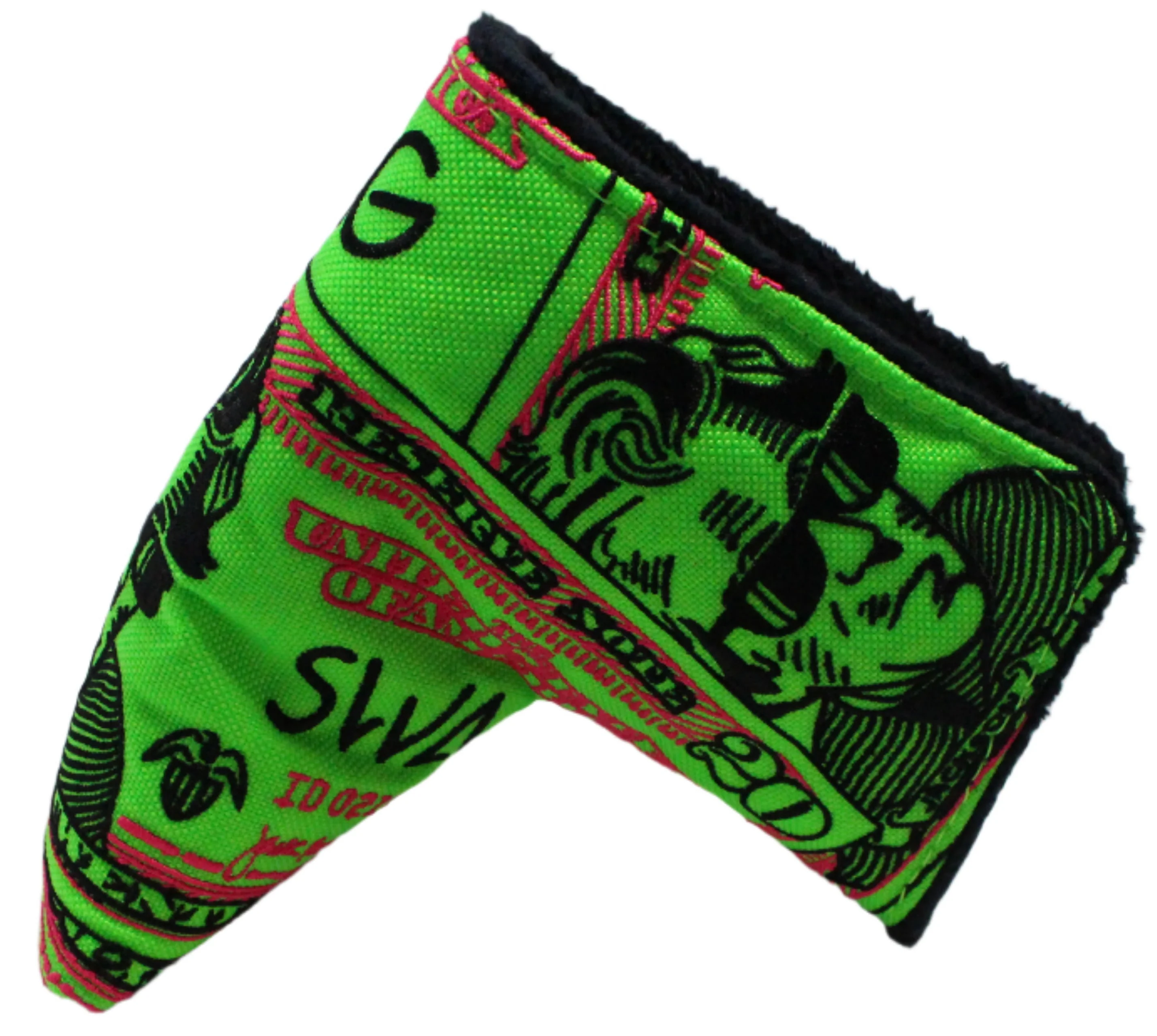 Swag Golf - Almighty Dollar 5.0 Andrew Jackson Blade Putter Headcover *opened, no bag* - Image 2