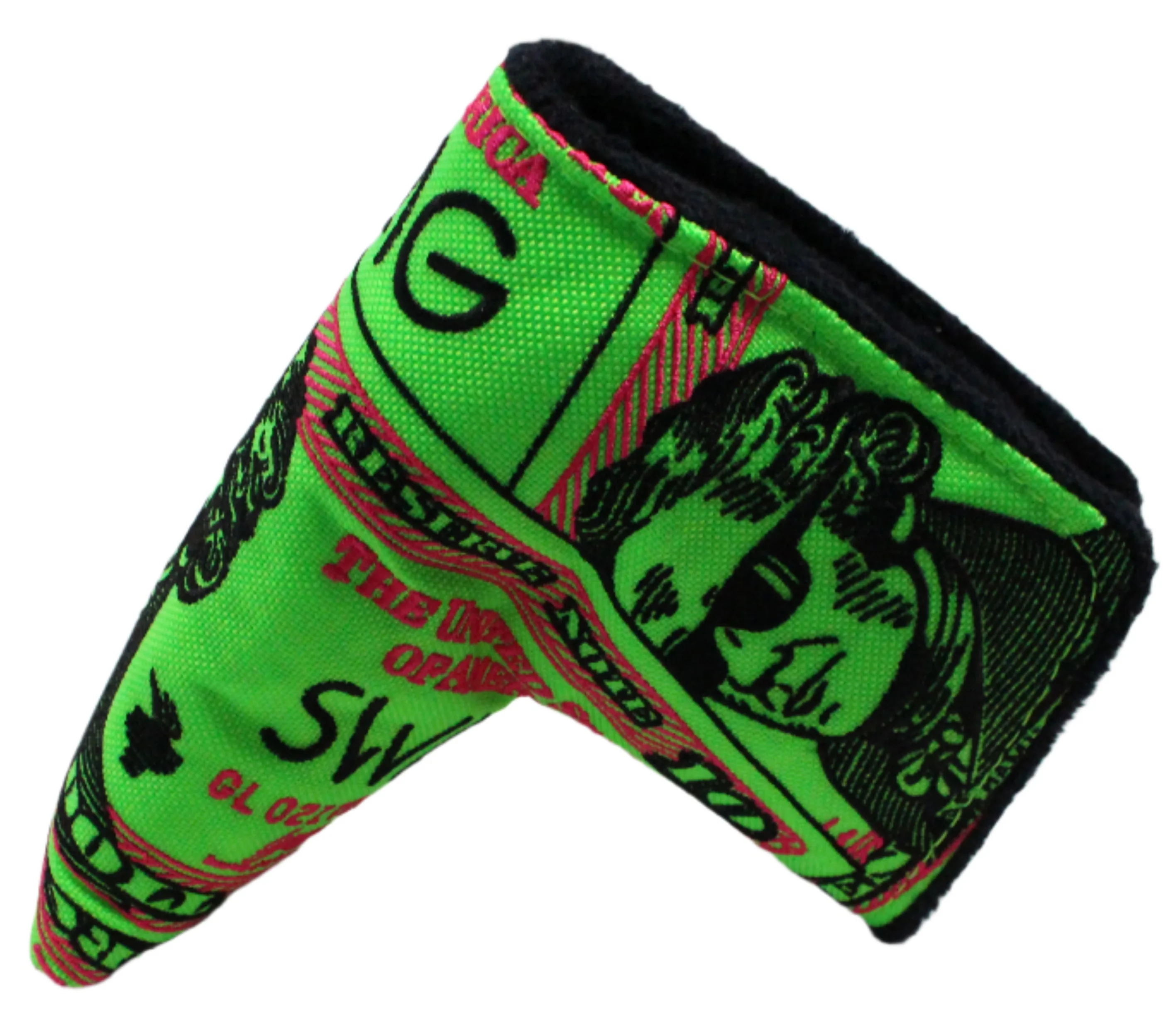 Swag Golf - Almighty Dollar 5.0 Alexander Hamilton Blade Putter Headcover *opened, no bag* - Image 2