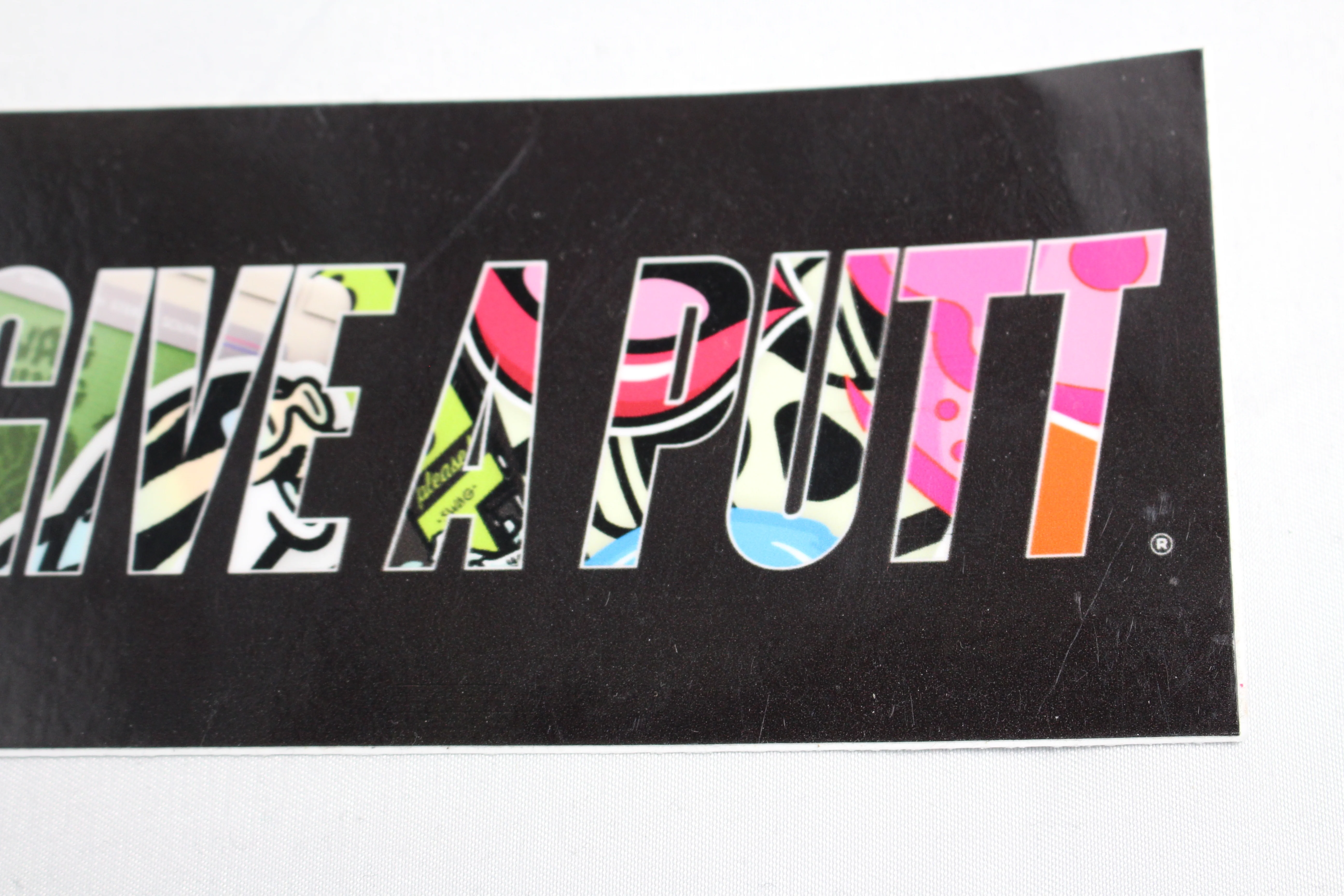 Swag Golf - "Don't Give a Putt" Sticker - Image 3