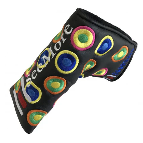 SeeMore - Black Groovy Blade Putter Headcover
