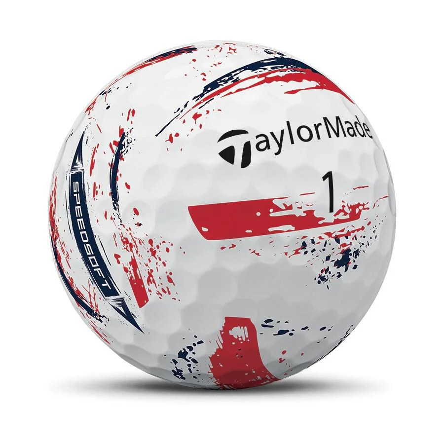 TaylorMade Speed Soft Ink NFL New England Patriots Golf Balls - Image 3