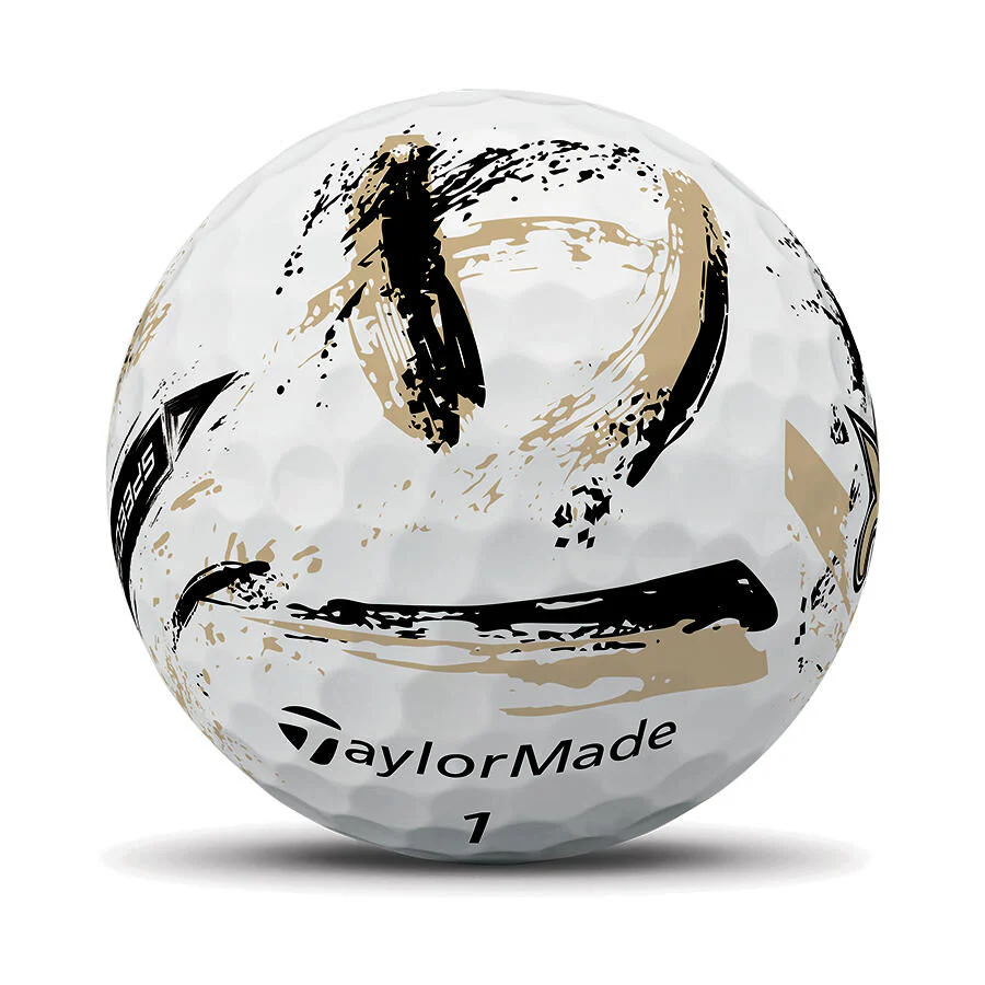 TaylorMade Speed Soft Ink NFL New Orleans Saints Golf Balls - Image 3