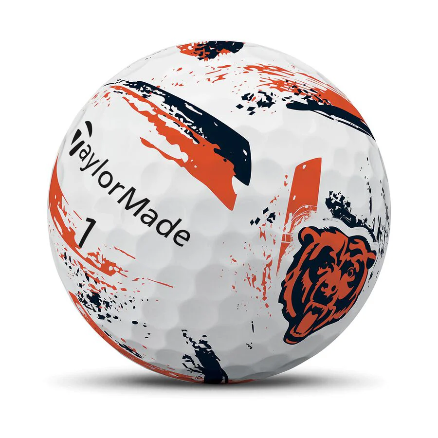 TaylorMade Speed Soft Ink NFL Chicago Bears Golf Balls - Image 3
