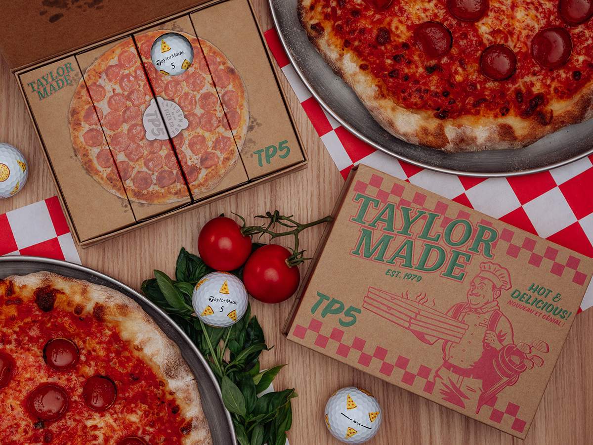TaylorMade 2025 TP5 Pizza Party Golf Balls - Image 5
