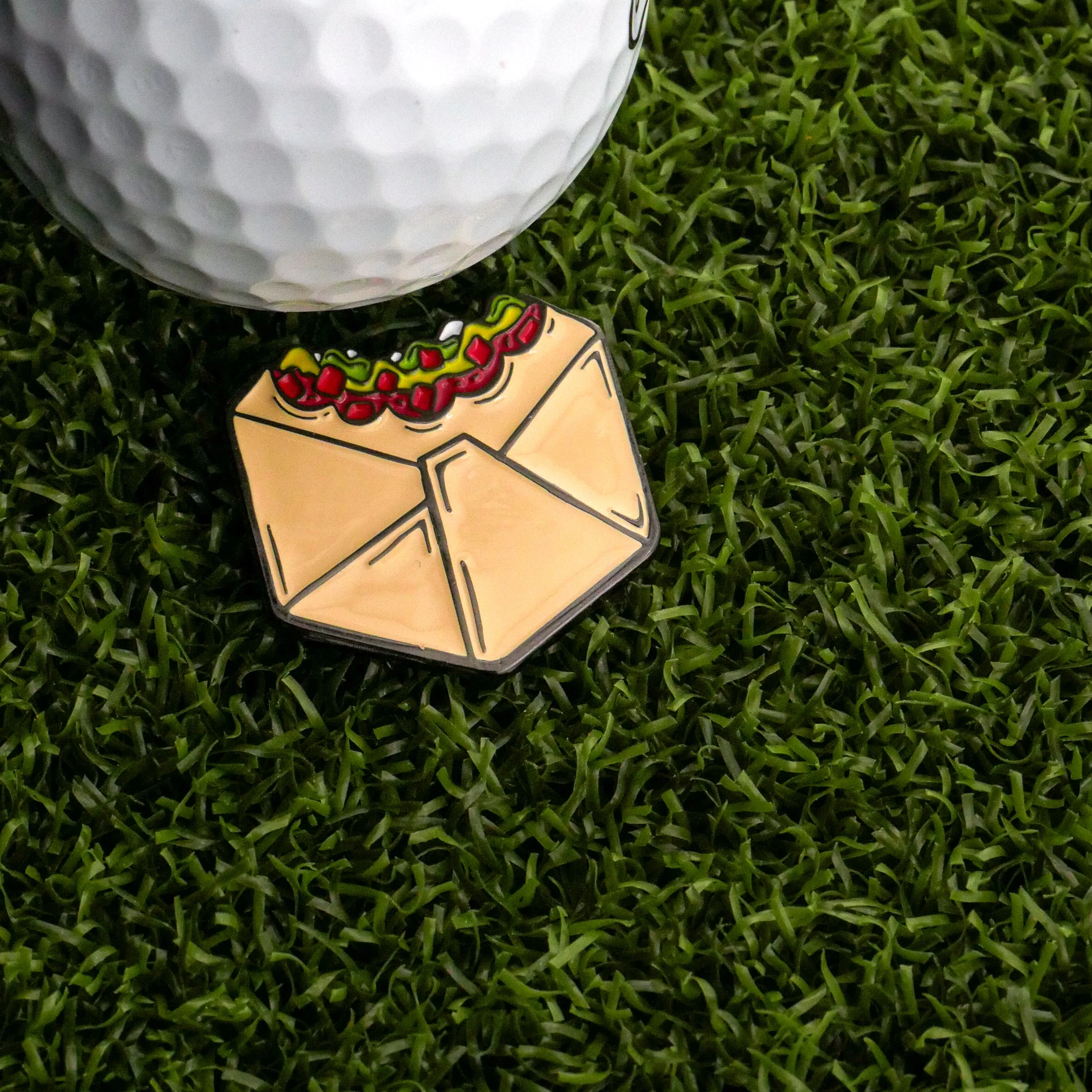Crunchy Taco Wrap Ball Marker - Image 2