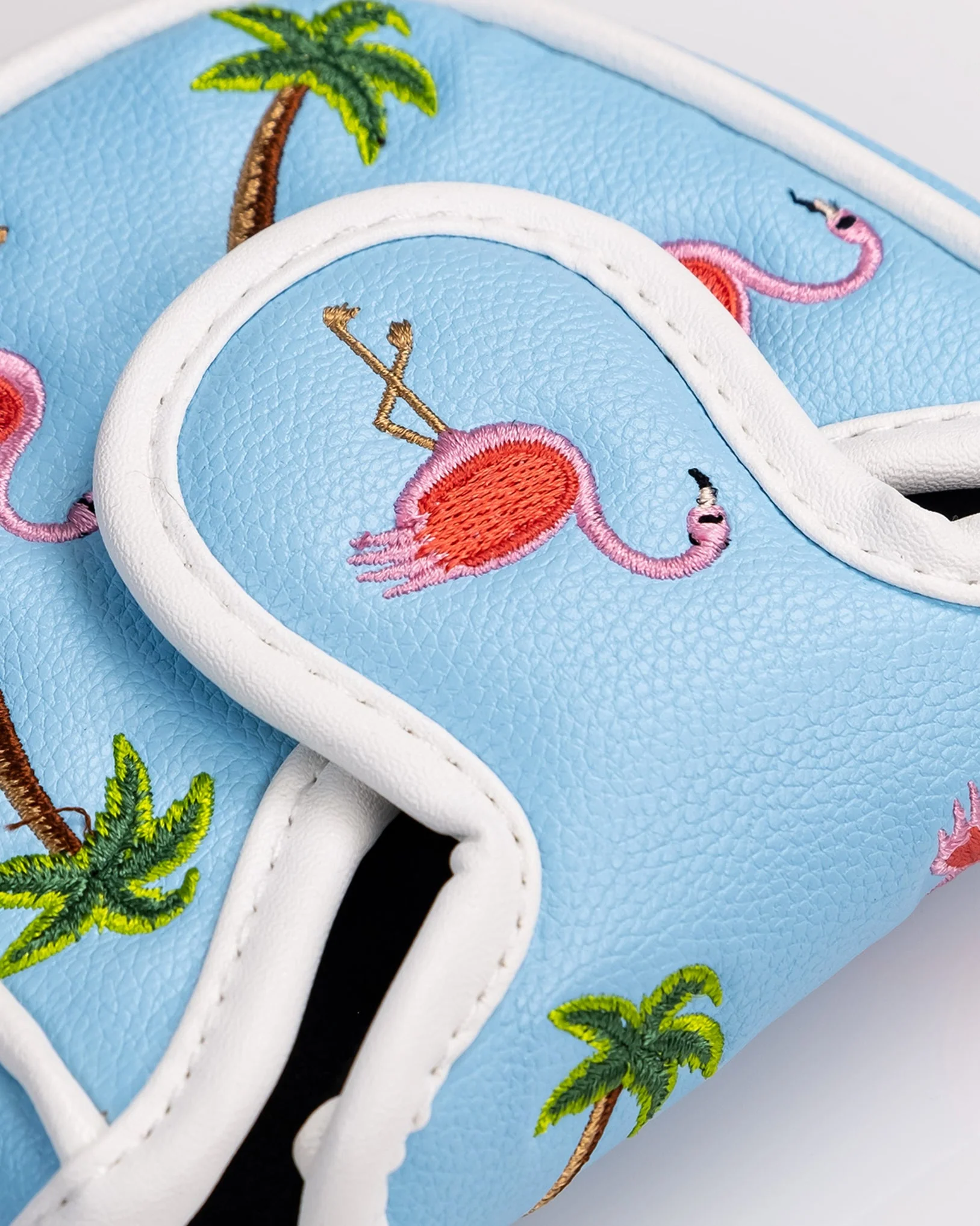 Dancing Flamingos - Mallet Putter Cover - Image 7