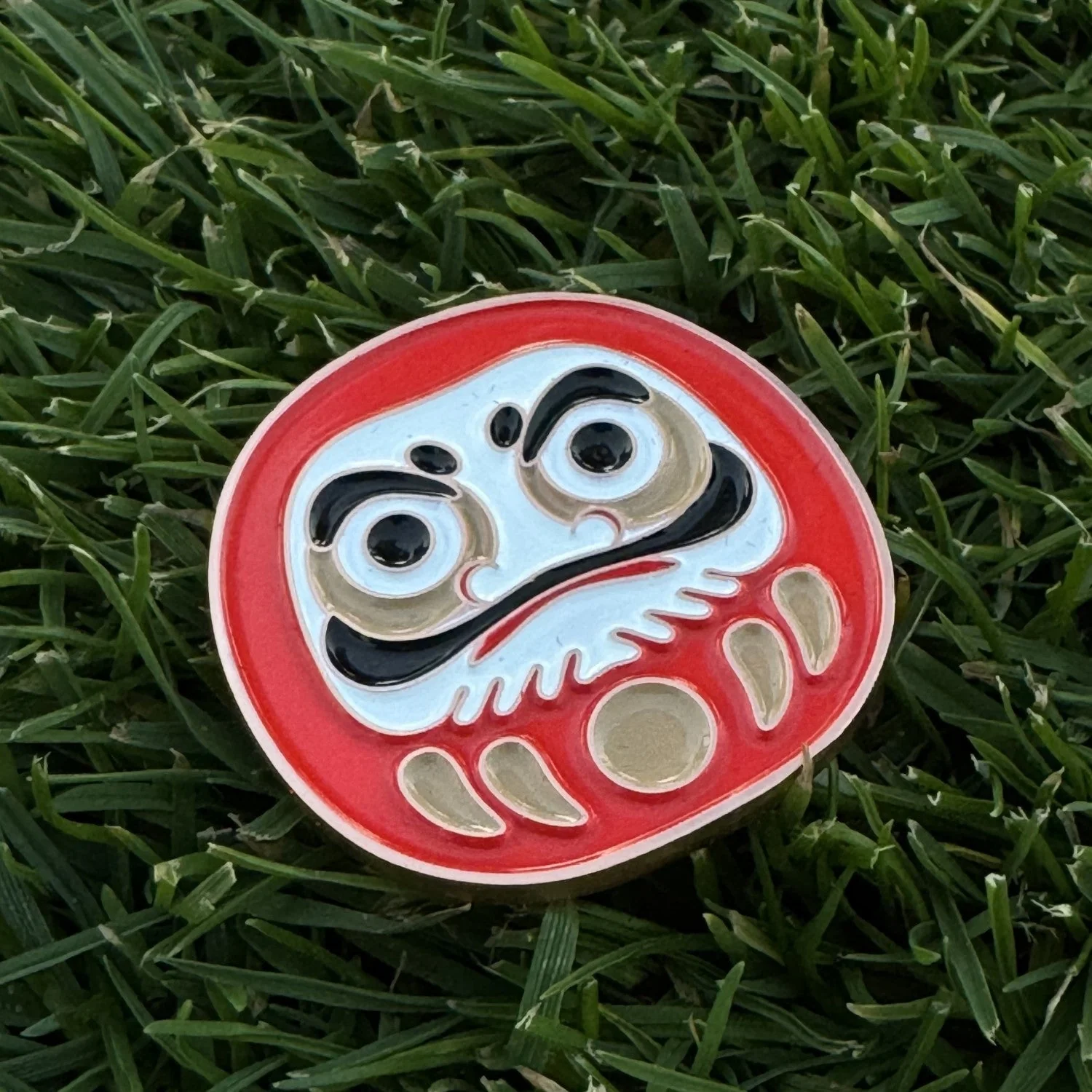Daruma Lucky Charm Ball Marker - Image 2