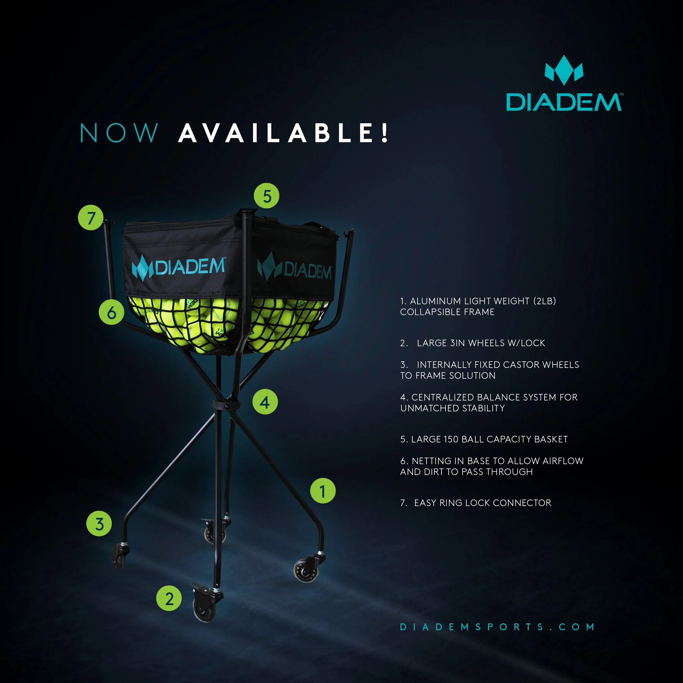 Diadem Ball Cart - 150 Ball - Image 5