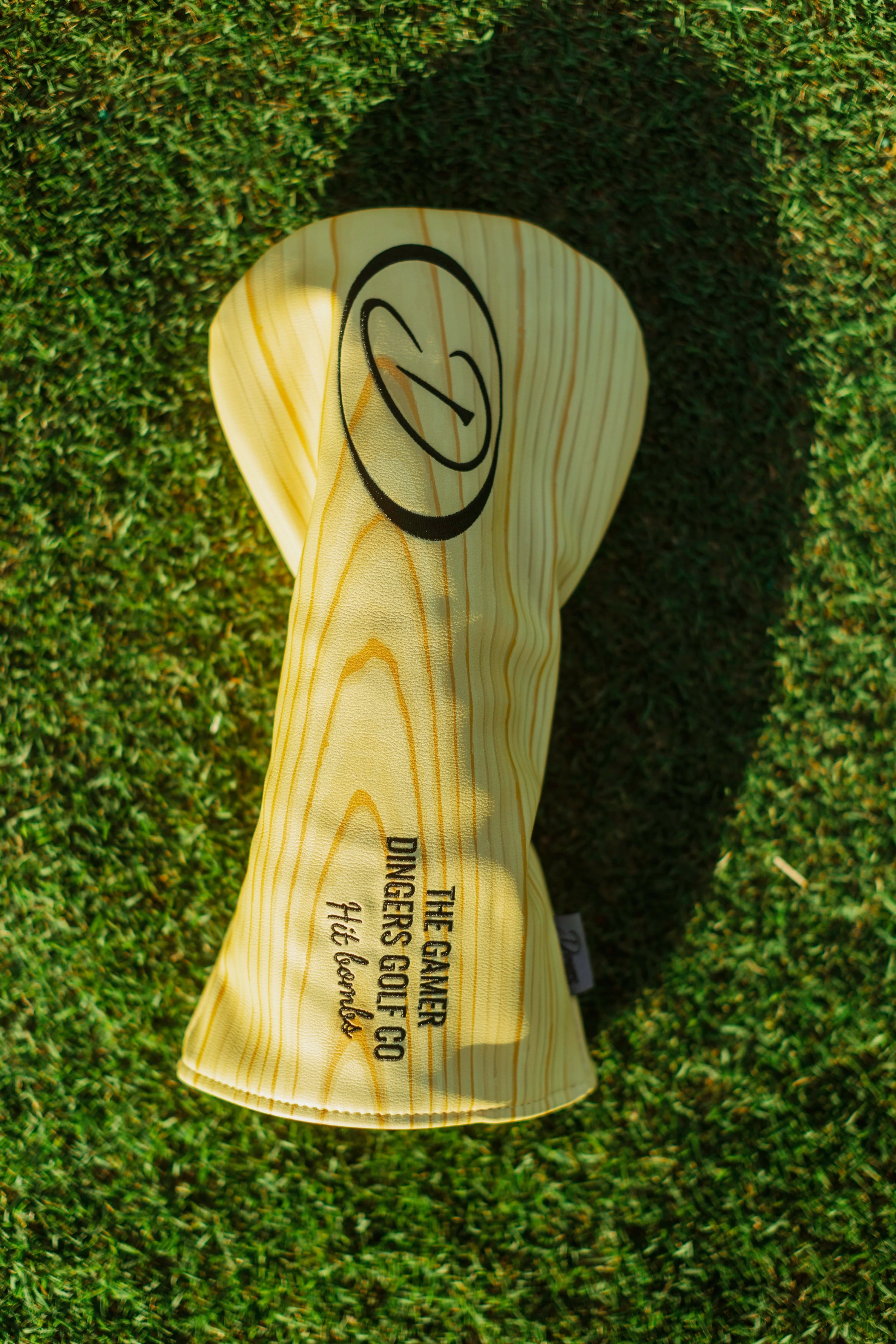 Dingers Wood Bat Driver Head Cover - Image 3