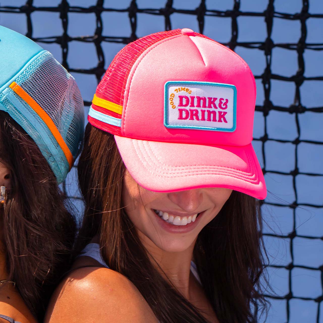 Dink & Drink Pink Foam Snapback Hat - Image 4