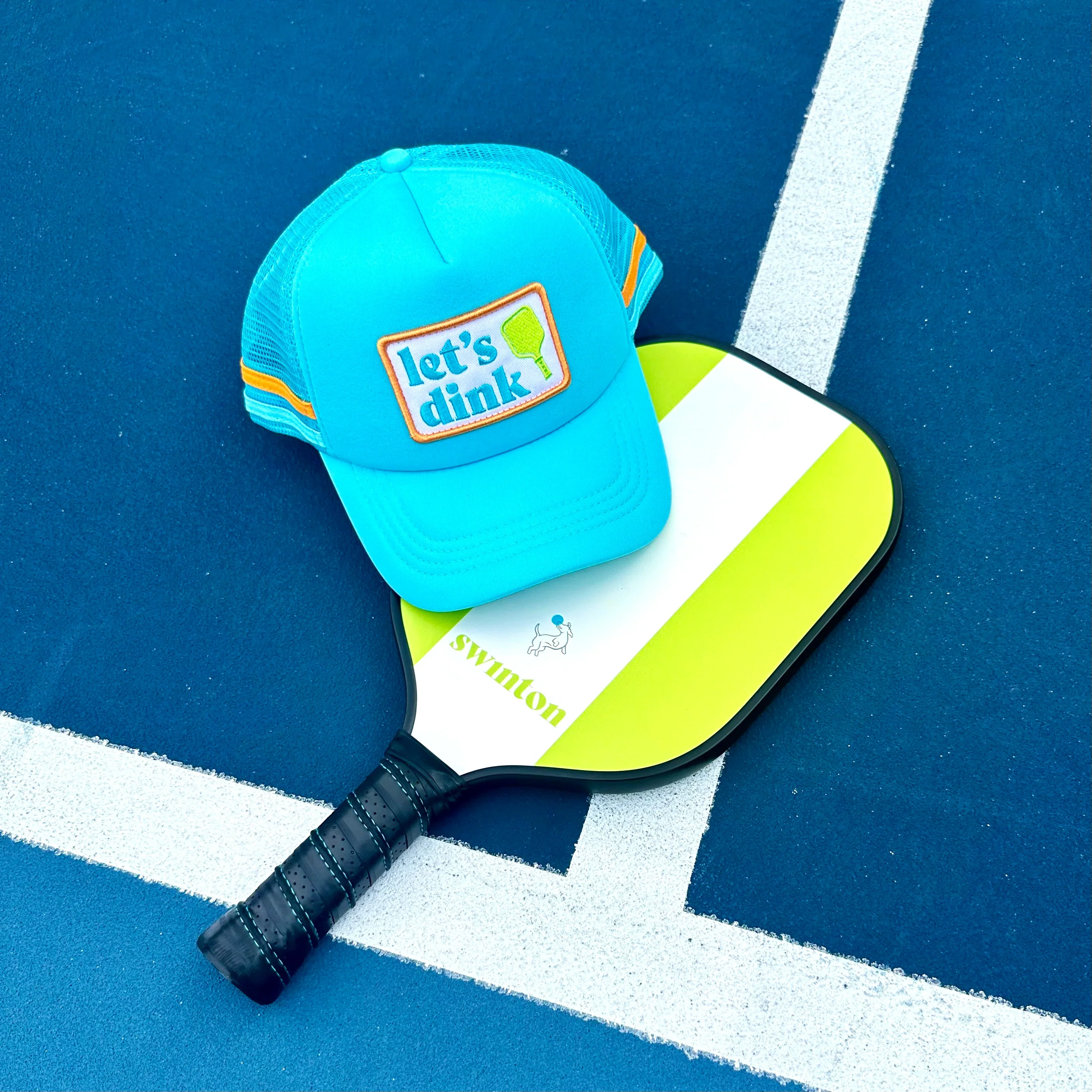 Dinking Cap Foam Snapback Hat - Image 6