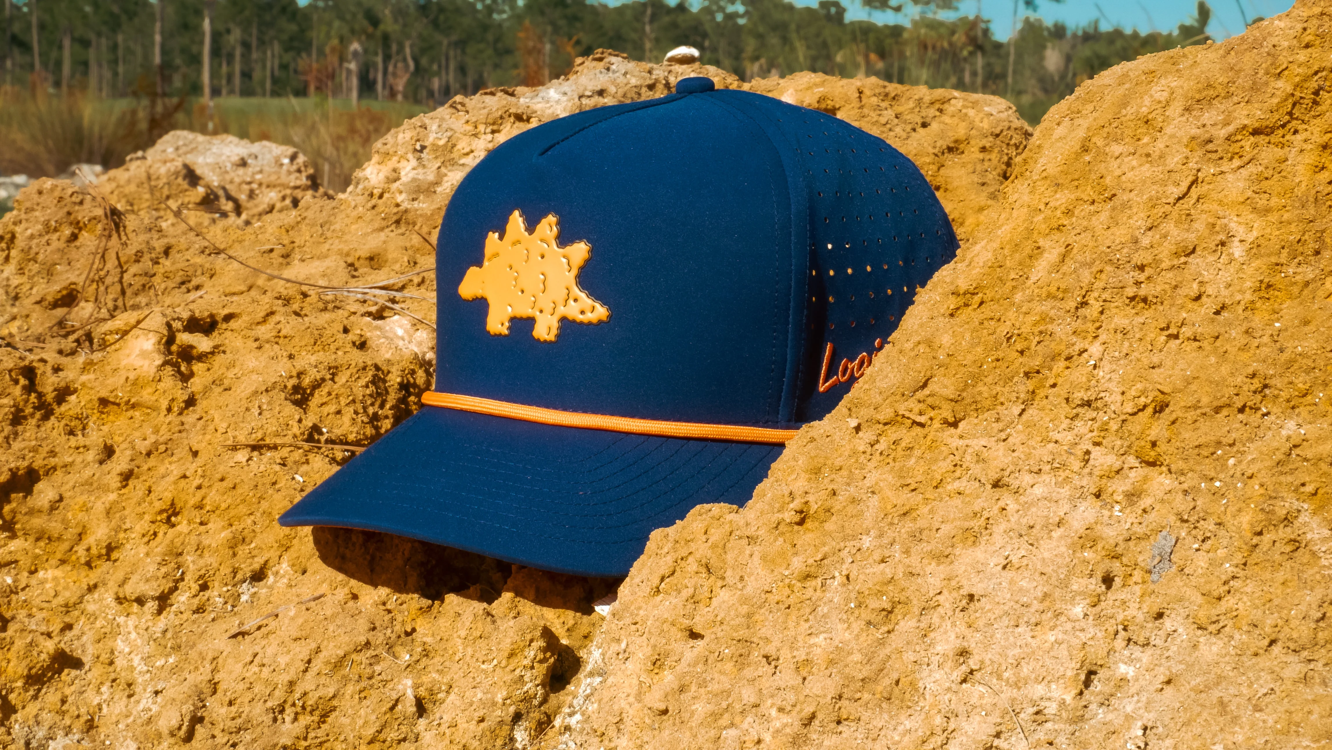 Dino Nugget Golf Hat | Snapback Cap | Built-in Magnetic Ball Marker Holder + Marker Included | Dinosaur Chicken | Adjustable - Image 6